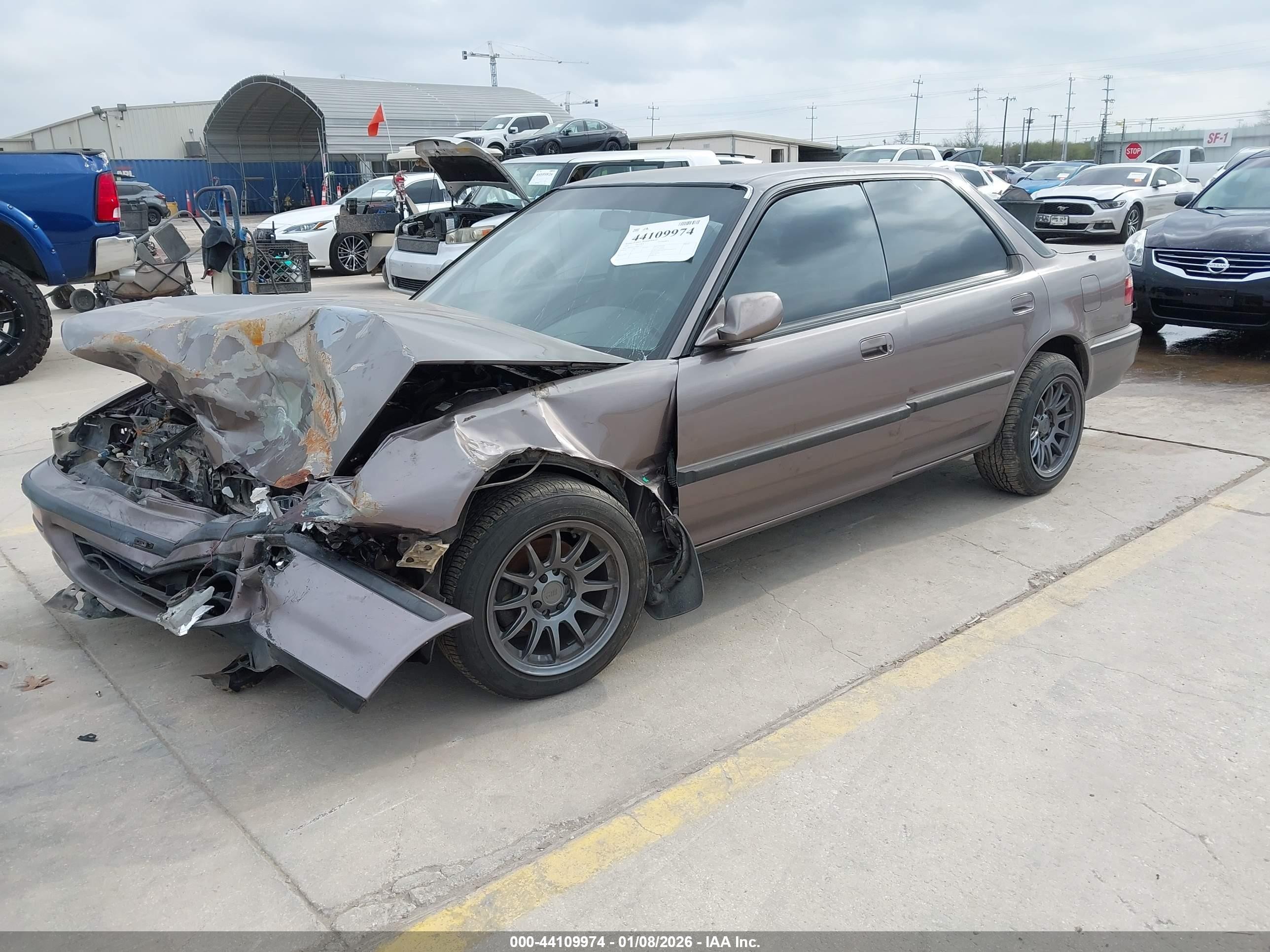 1993 Acura Integra Ls Dark Brown vin: JH4DB1659PS005781