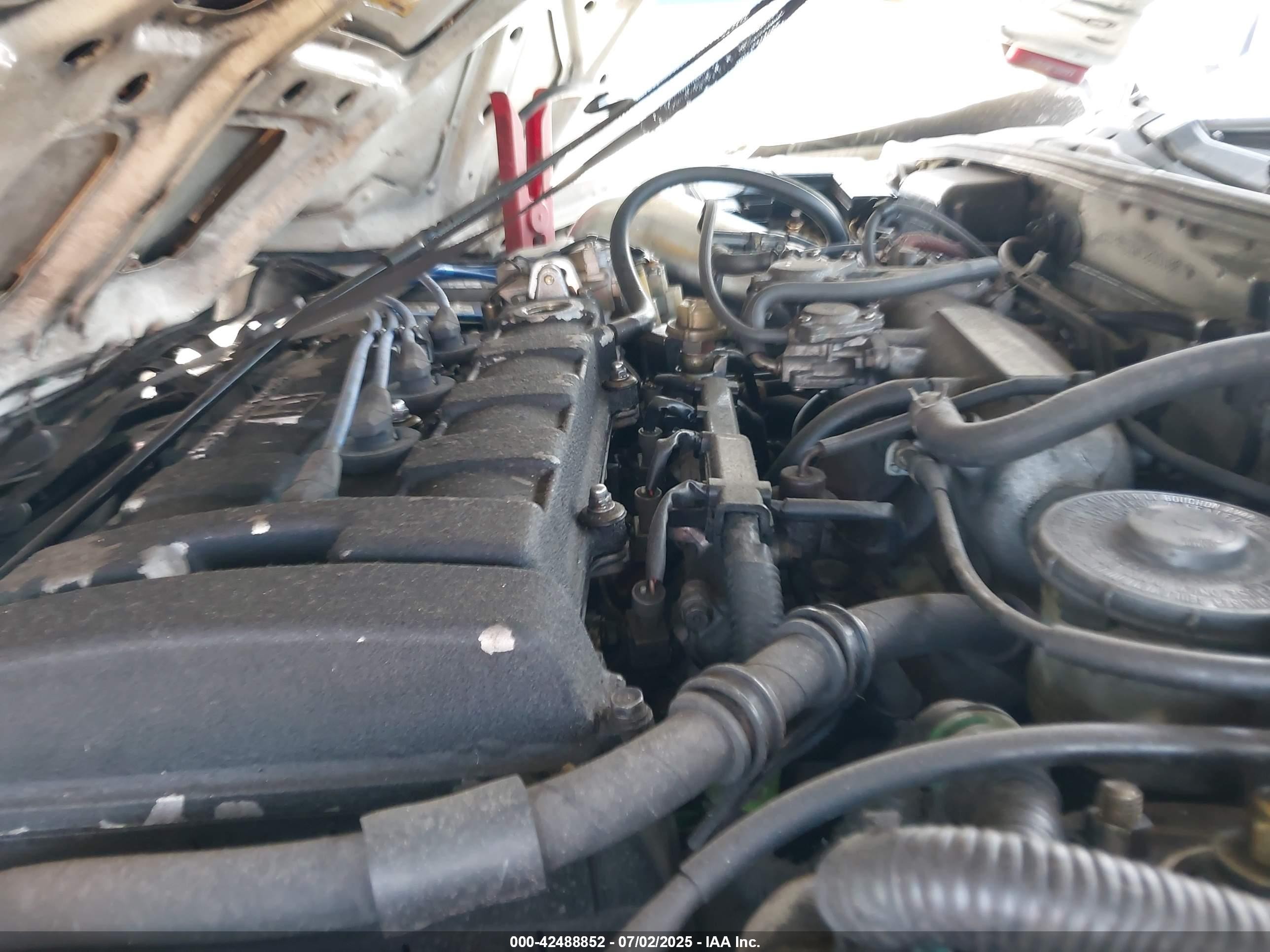 1991 Acura Integra Ls White vin: JH4DB165XMS800169