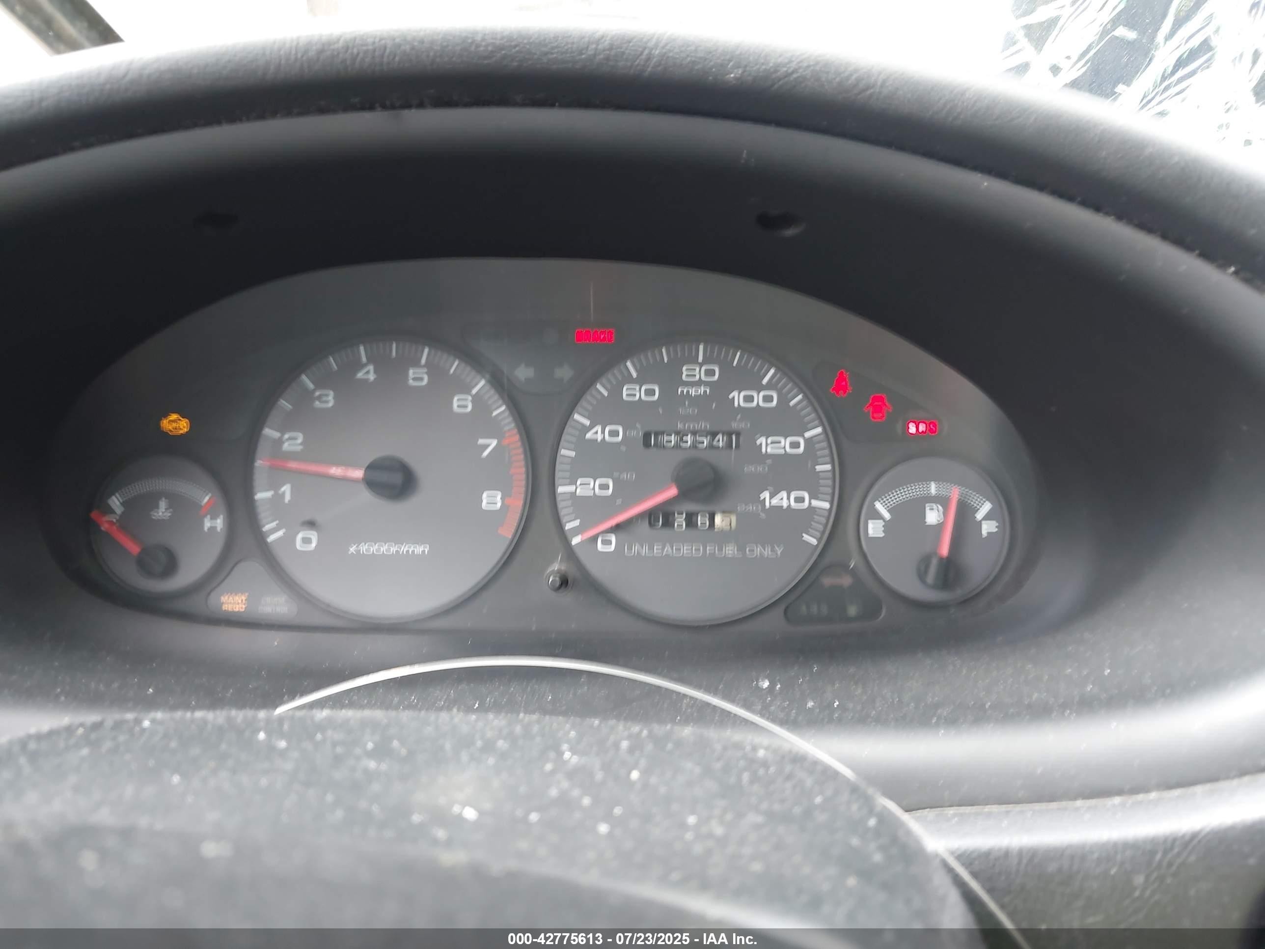 1997 Acura Integra Ls Purple vin: JH4DB7557VS004016