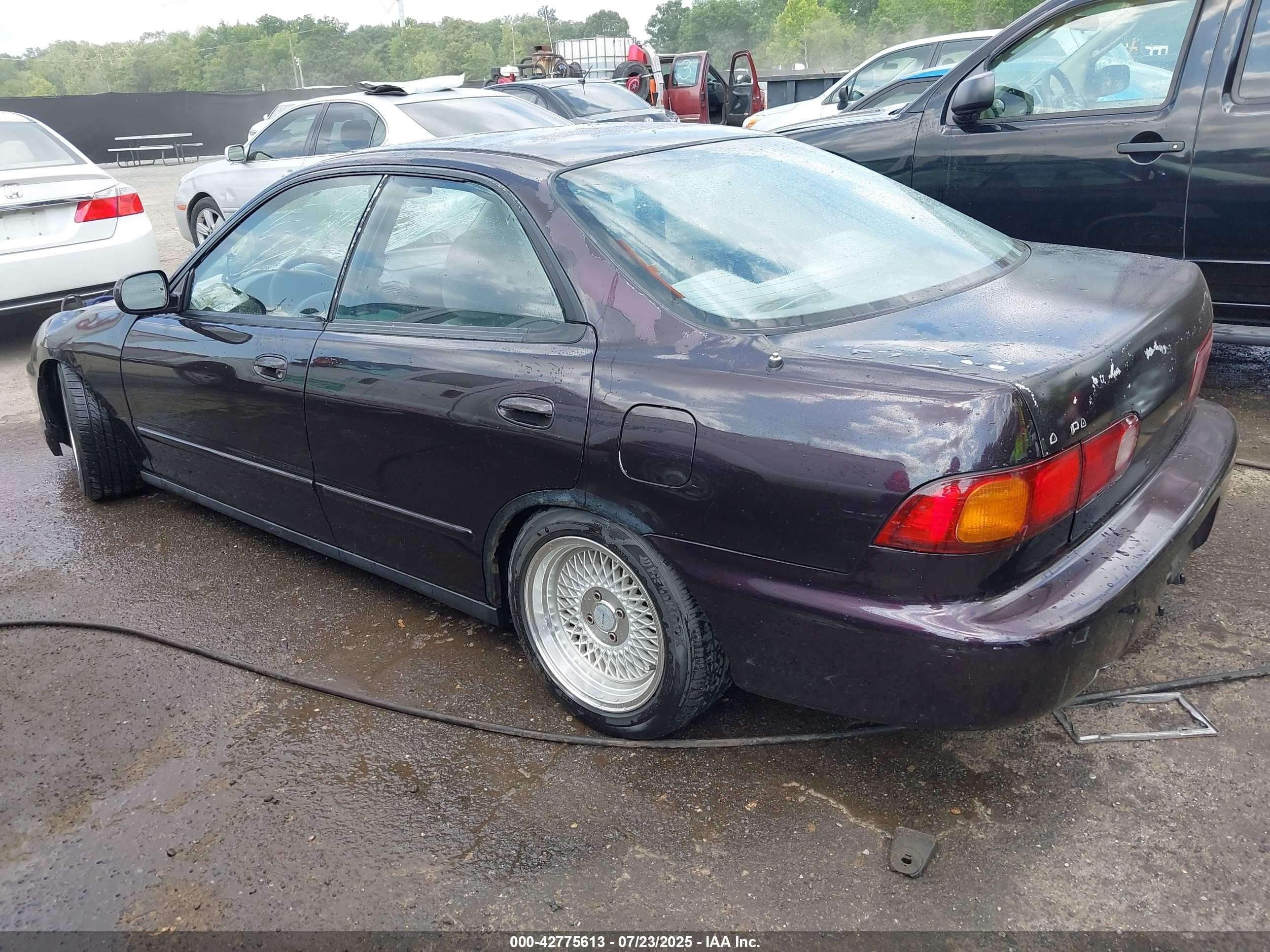 1997 Acura Integra Ls Purple vin: JH4DB7557VS004016