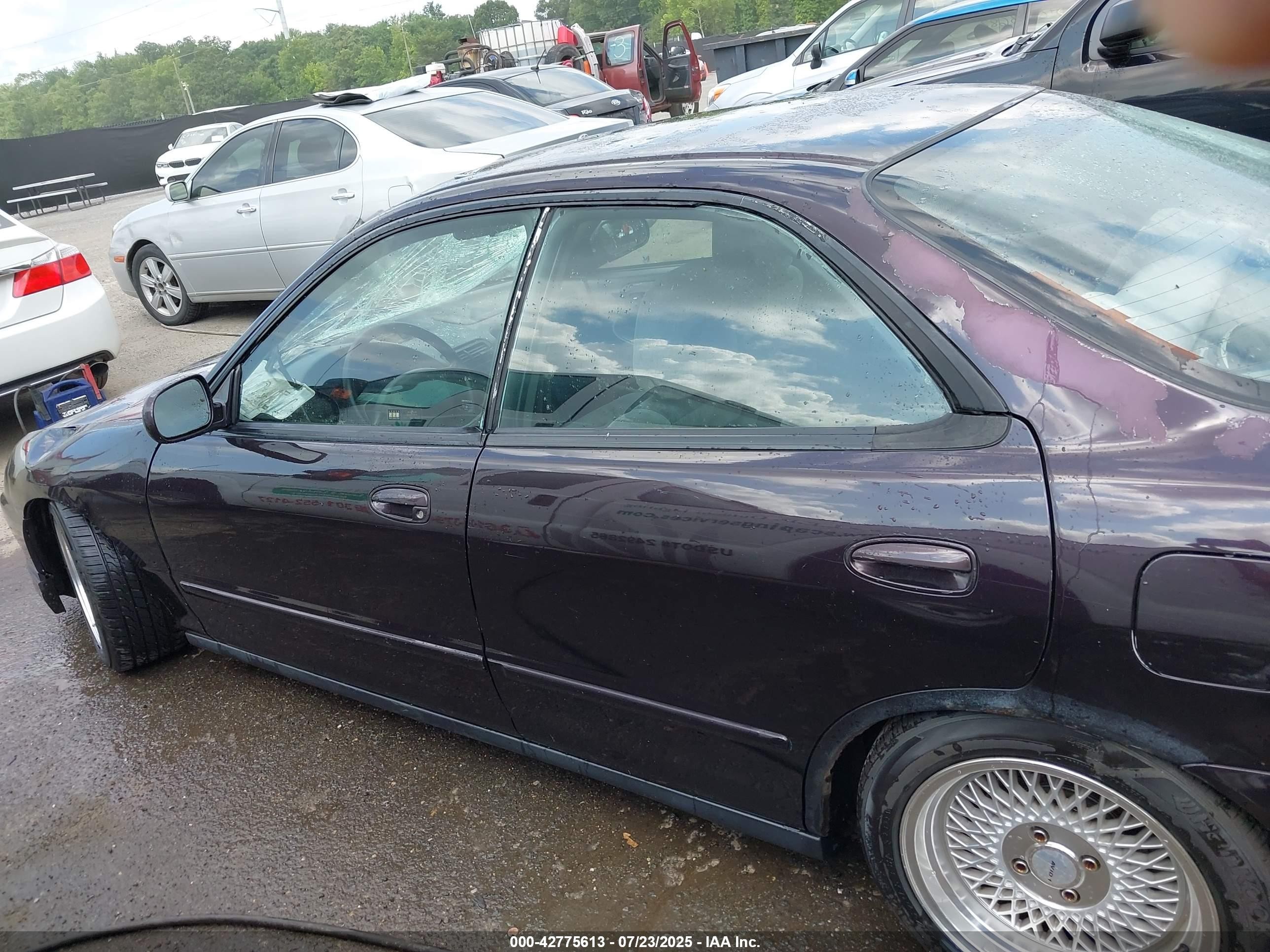 1997 Acura Integra Ls Purple vin: JH4DB7557VS004016