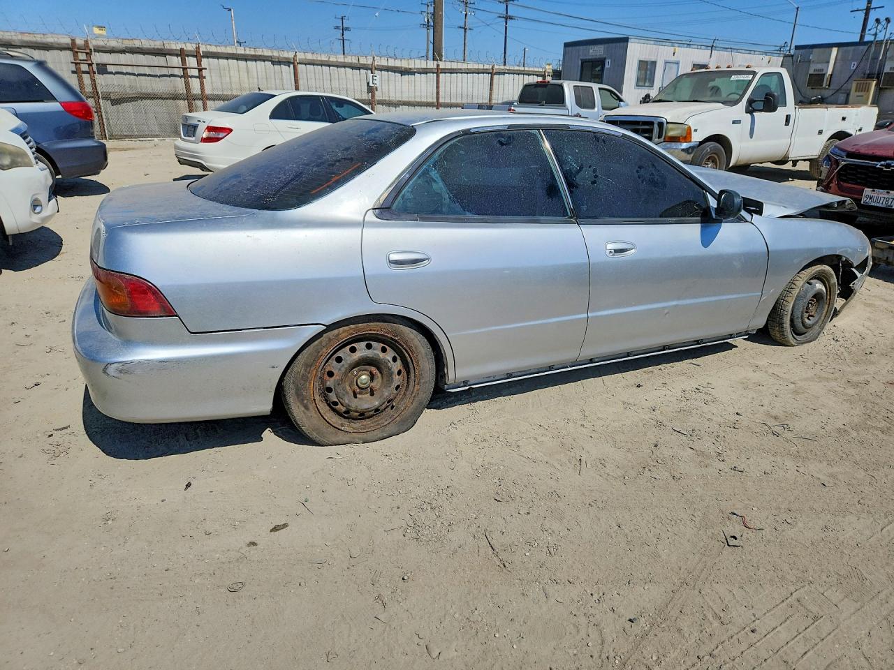 1996 Acura Integra Se Серебряный vin: JH4DB7560TS003182