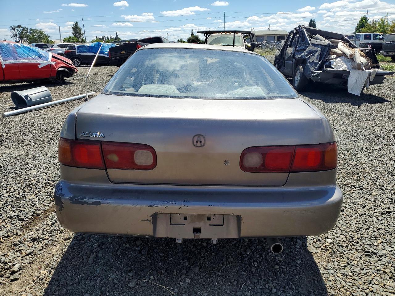 1994 Acura Integra Rs Gray vin: JH4DB7647RS002617