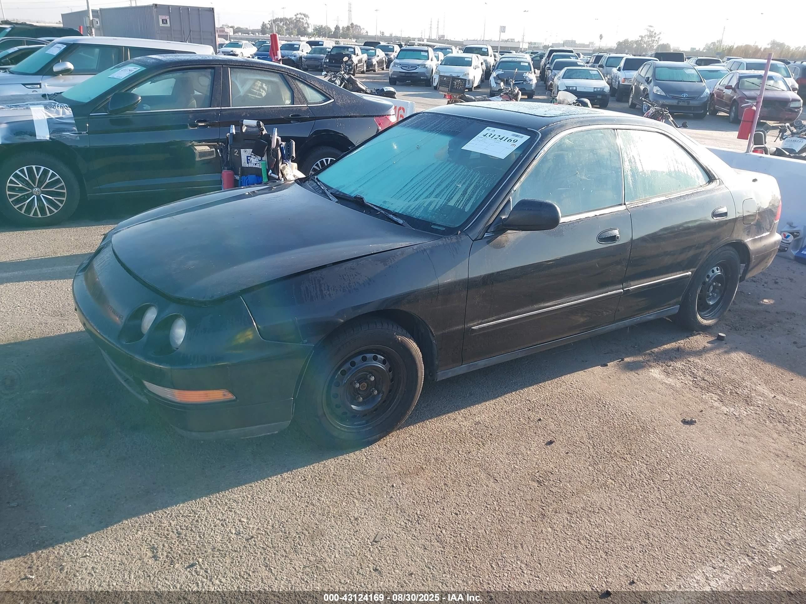 1997 Acura Integra Ls Black vin: JH4DB7650VS001828