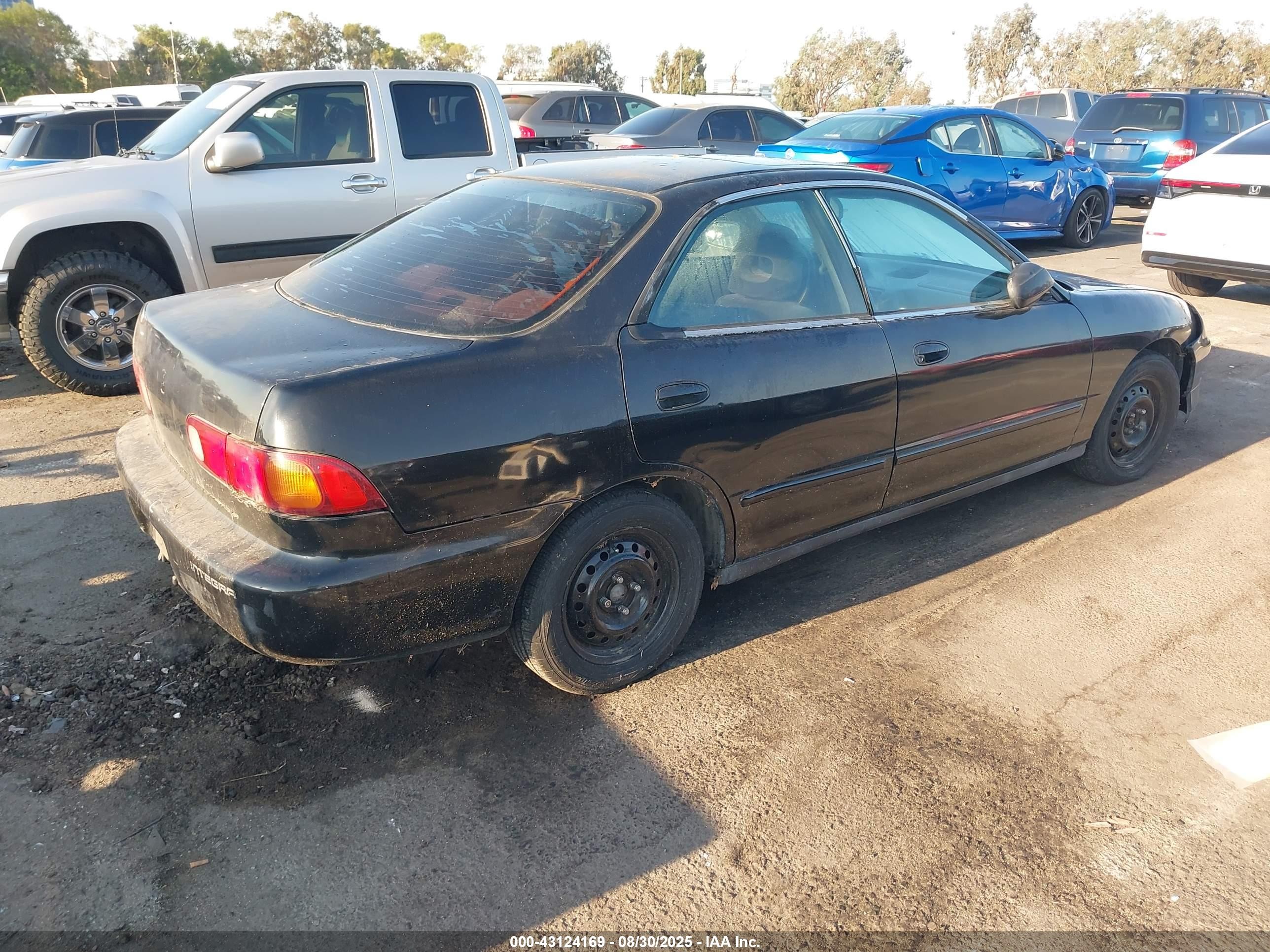 1997 Acura Integra Ls Black vin: JH4DB7650VS001828