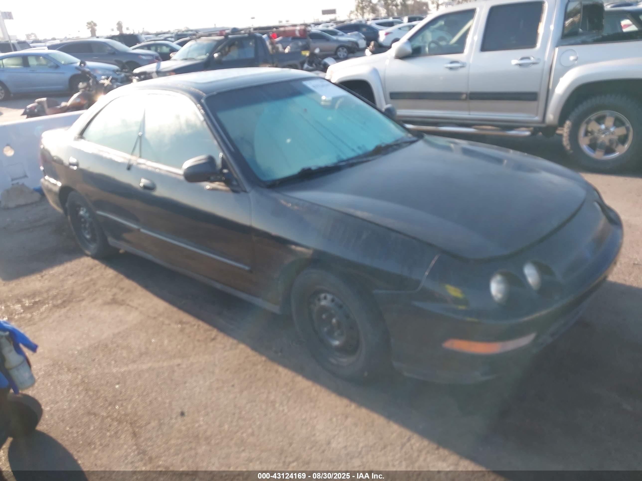 1997 Acura Integra Ls Черный vin: JH4DB7650VS001828