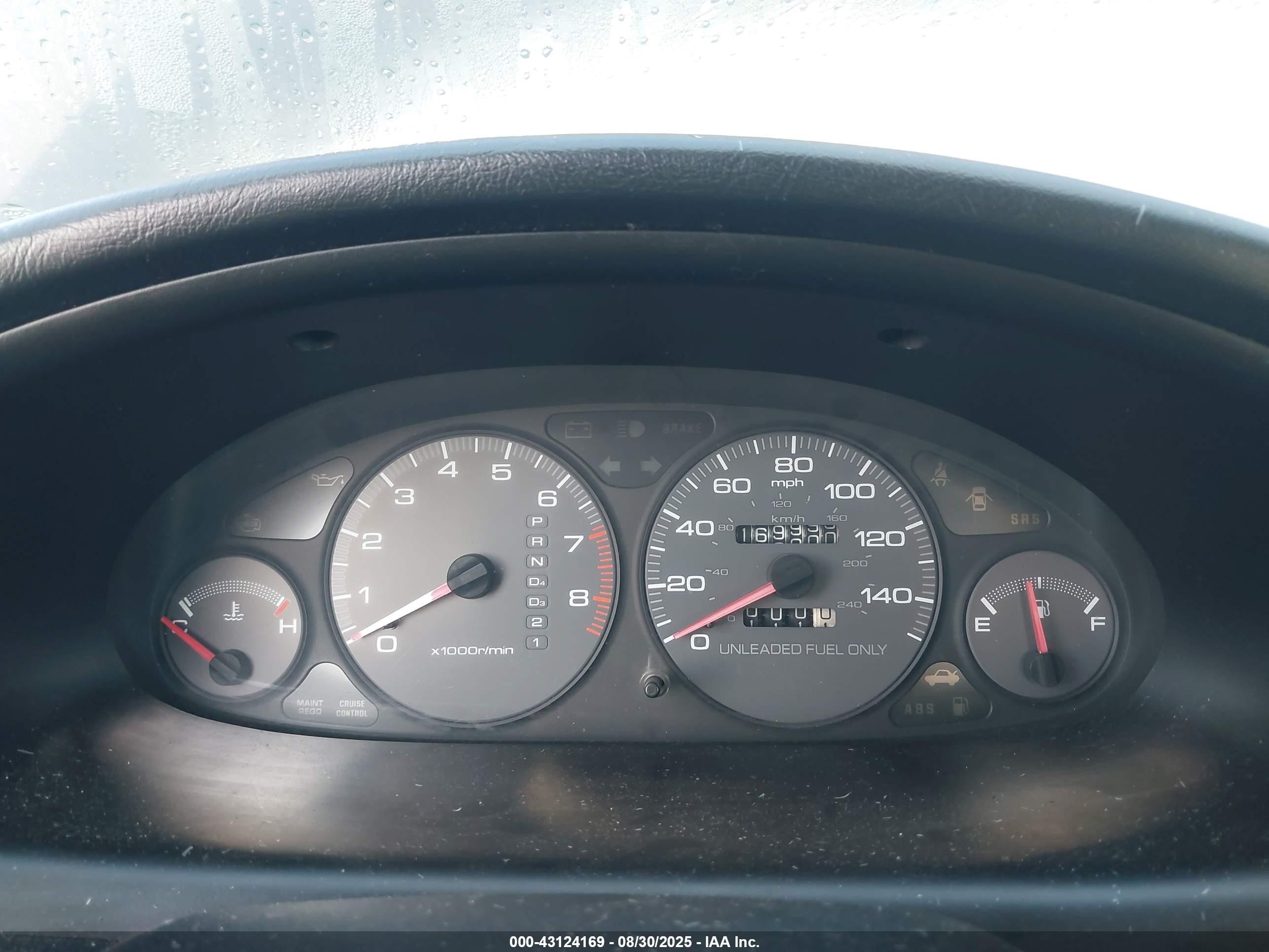 1997 Acura Integra Ls Black vin: JH4DB7650VS001828
