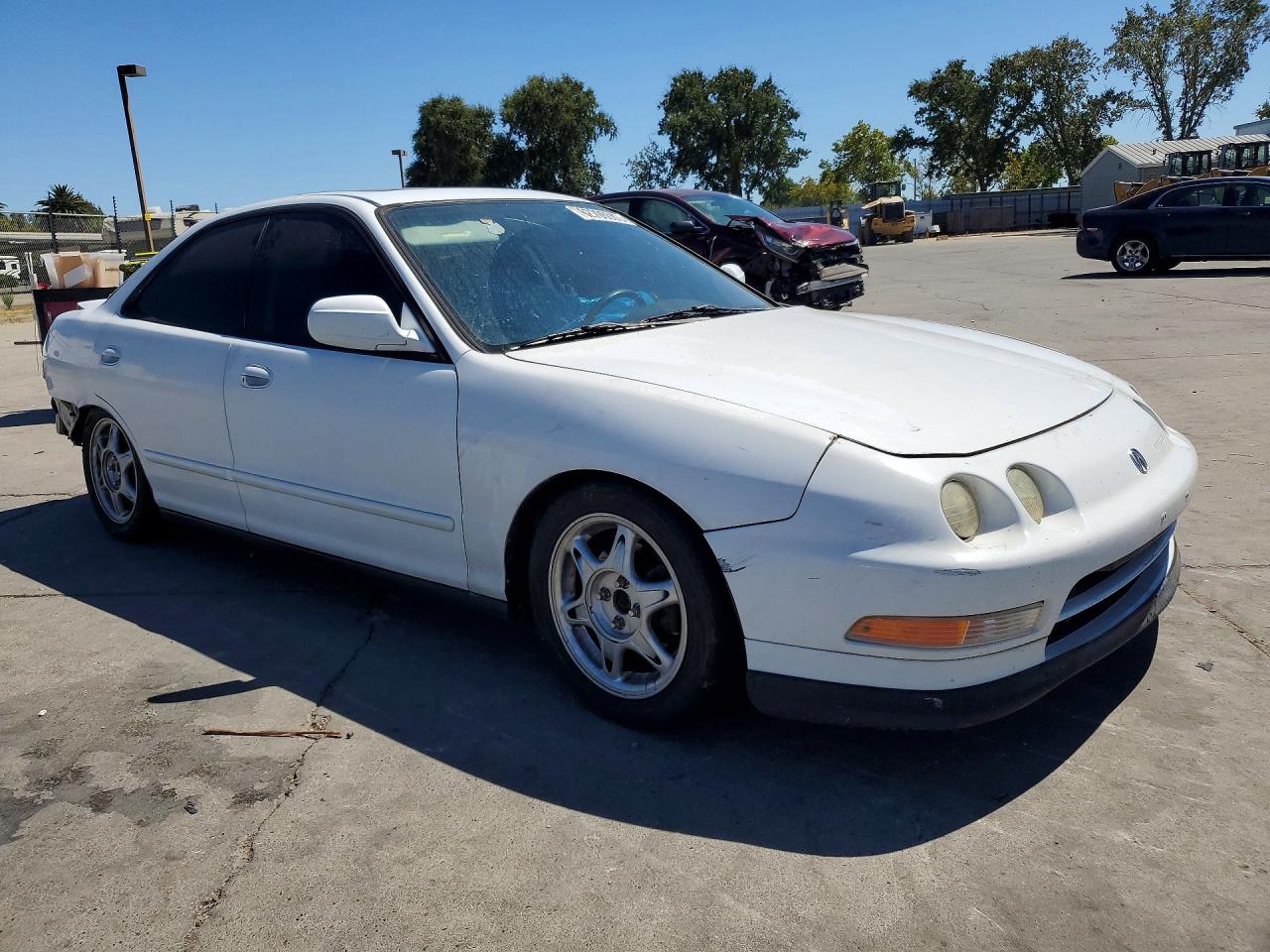 1997 Acura Integra Ls White vin: JH4DB7650VS005149