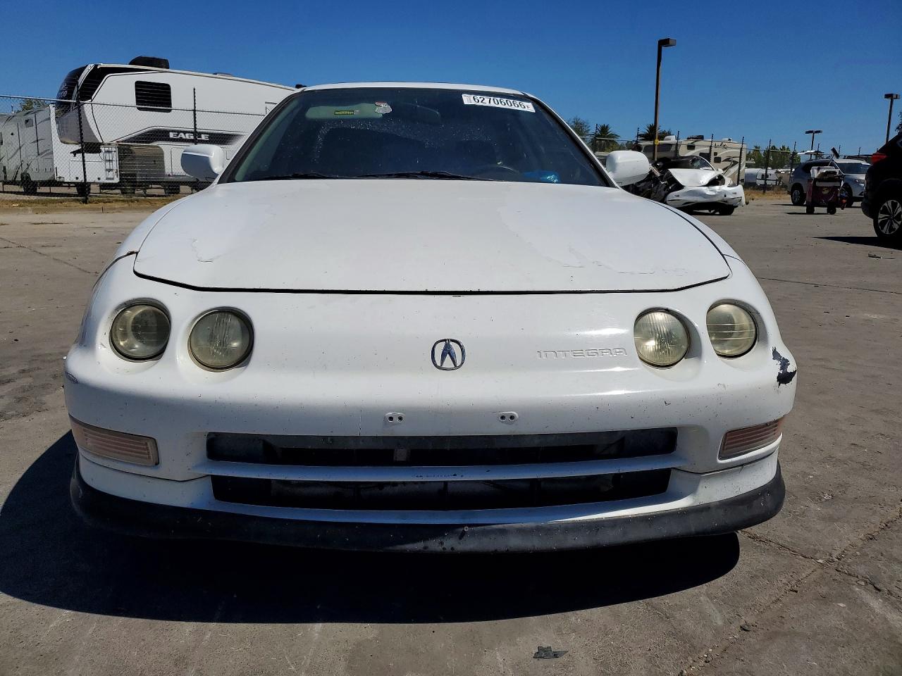 1997 Acura Integra Ls White vin: JH4DB7650VS005149