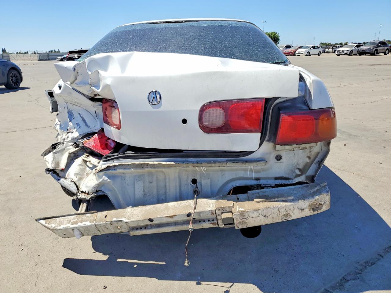 1997 Acura Integra Ls White vin: JH4DB7650VS005149