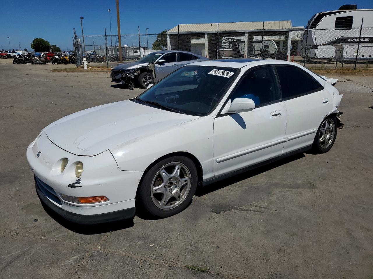 1997 Acura Integra Ls Белый vin: JH4DB7650VS005149