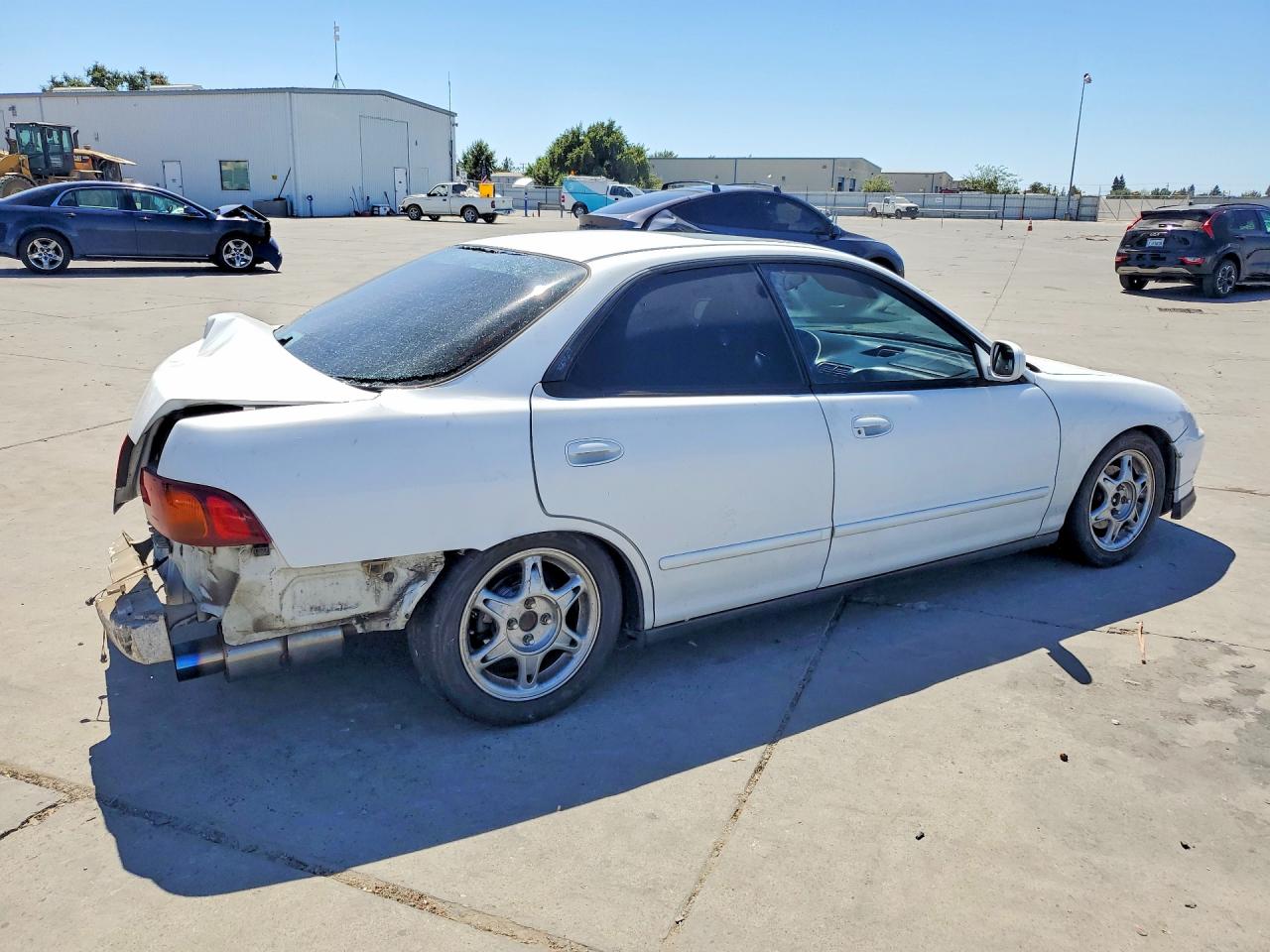 1997 Acura Integra Ls White vin: JH4DB7650VS005149