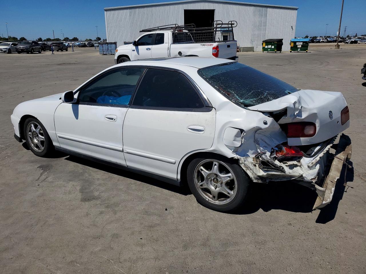 1997 Acura Integra Ls White vin: JH4DB7650VS005149