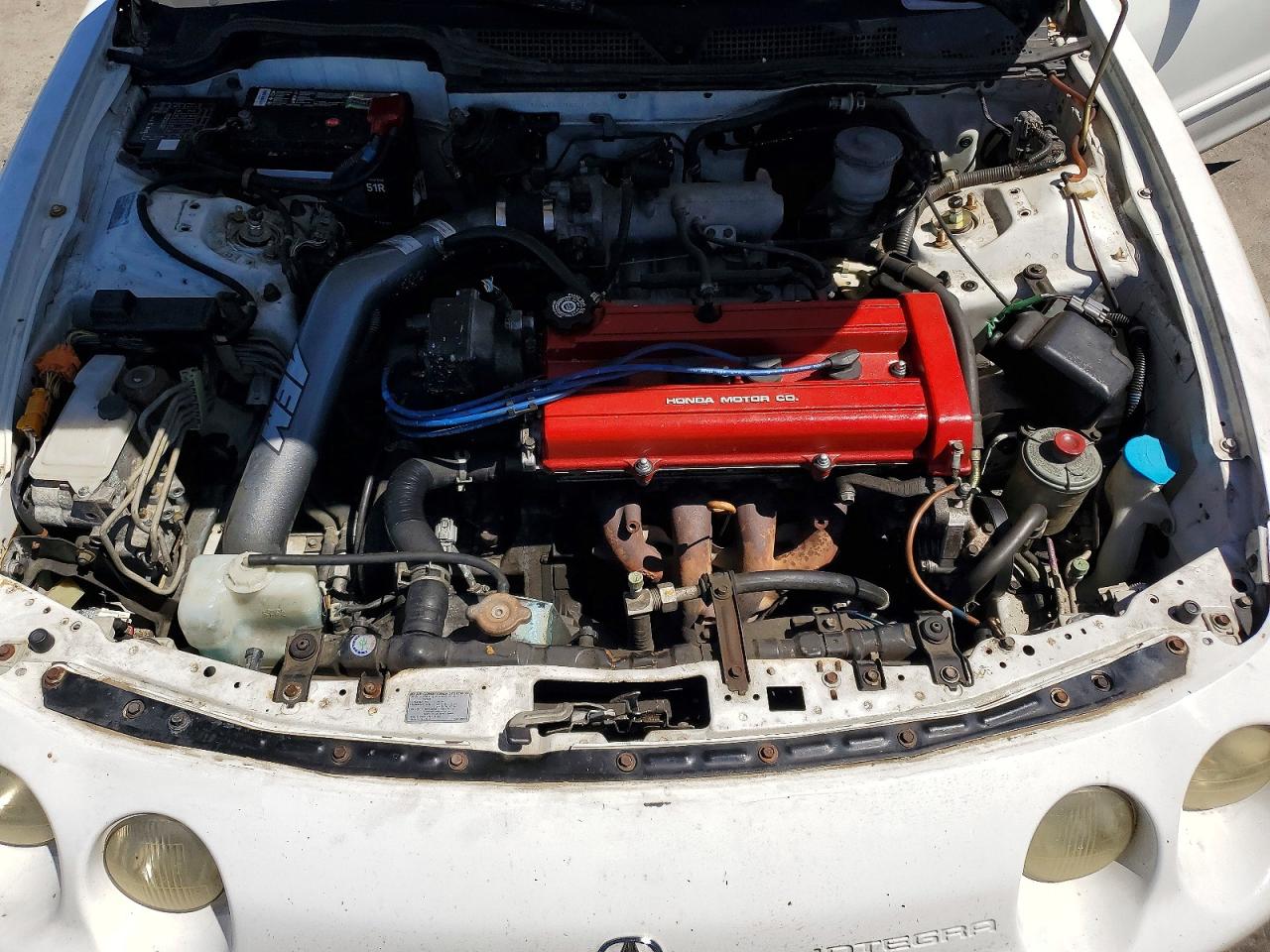 1997 Acura Integra Ls White vin: JH4DB7650VS005149