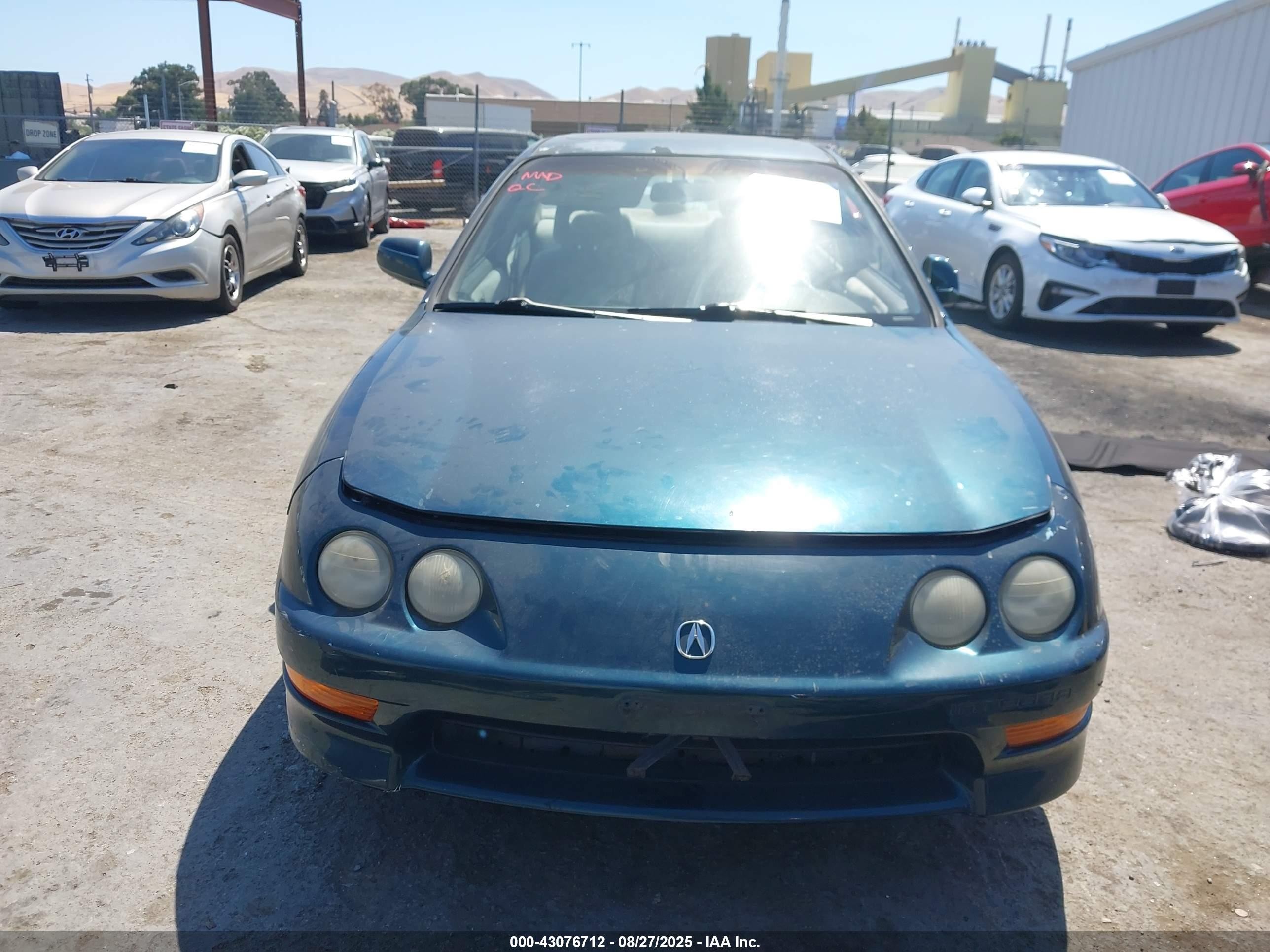 1998 Acura Integra Ls Green vin: JH4DB7651WS000768