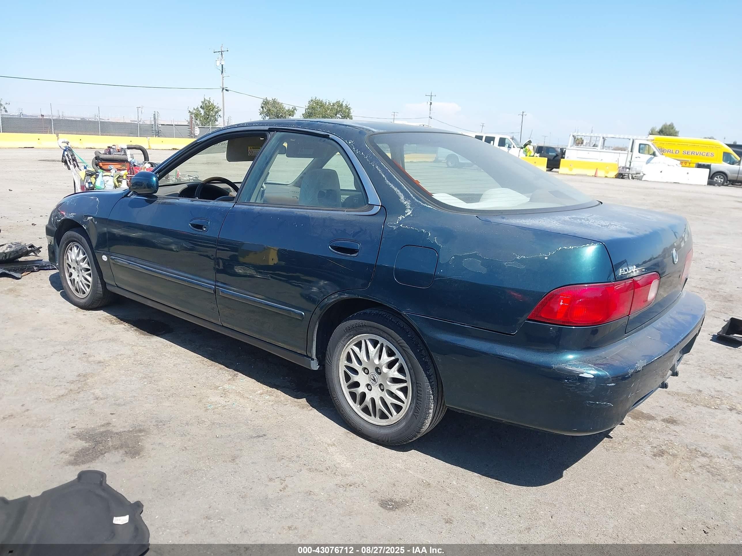 1998 Acura Integra Ls Green vin: JH4DB7651WS000768