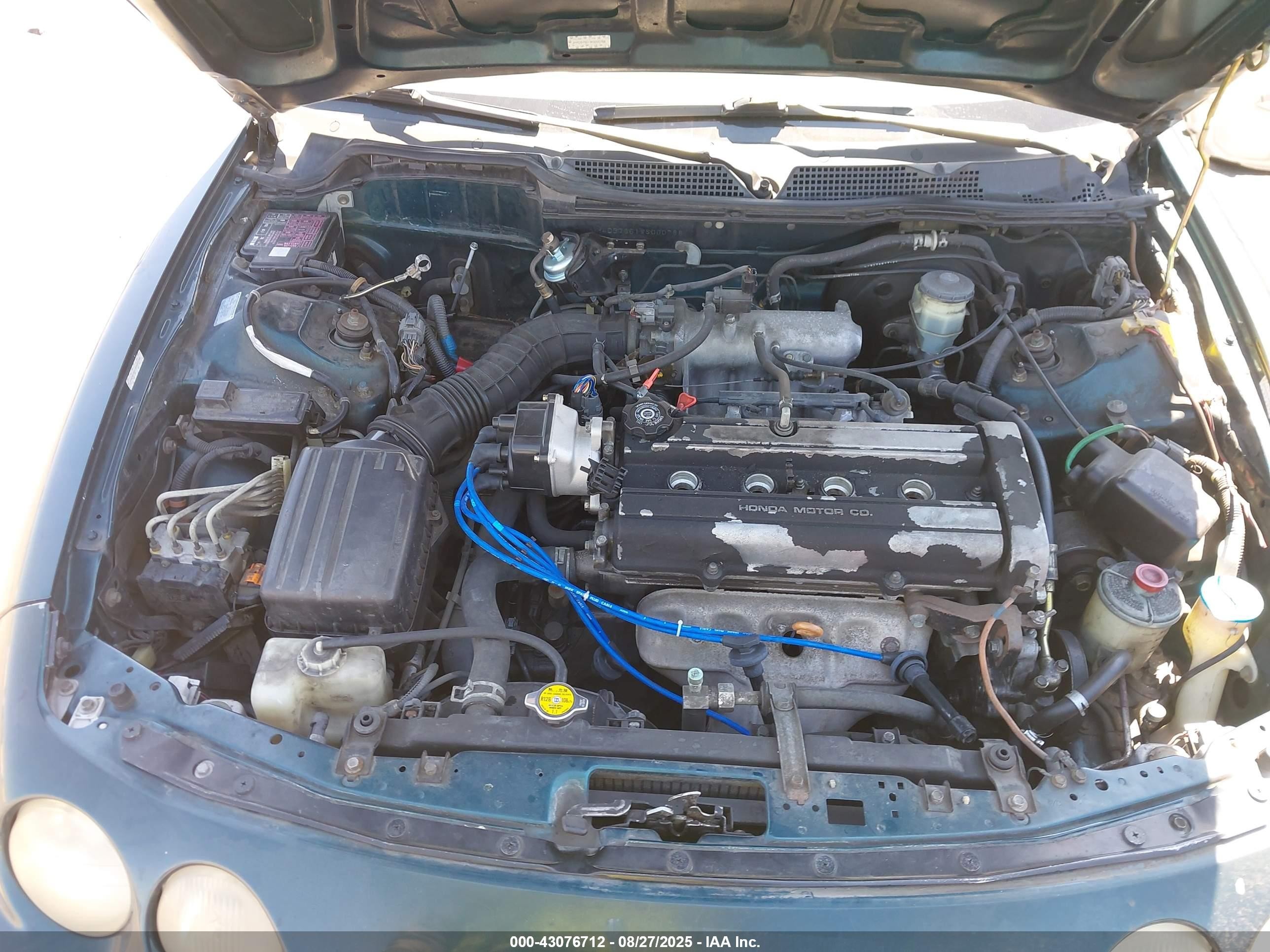 1998 Acura Integra Ls Green vin: JH4DB7651WS000768