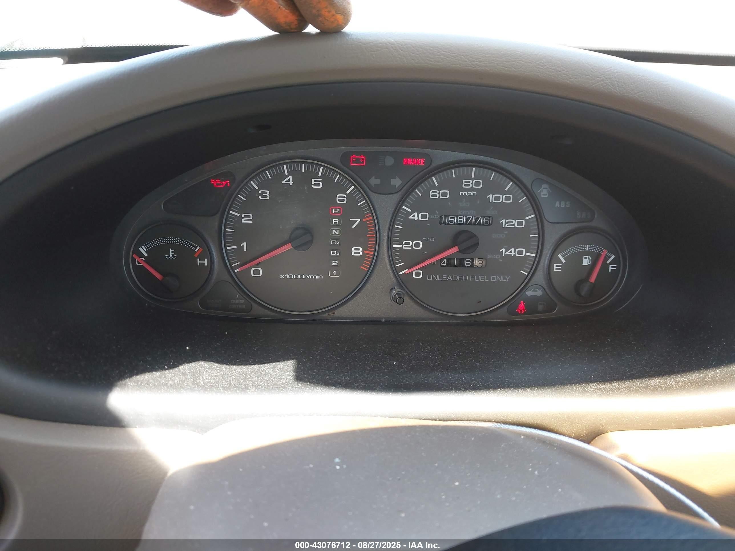 1998 Acura Integra Ls Green vin: JH4DB7651WS000768