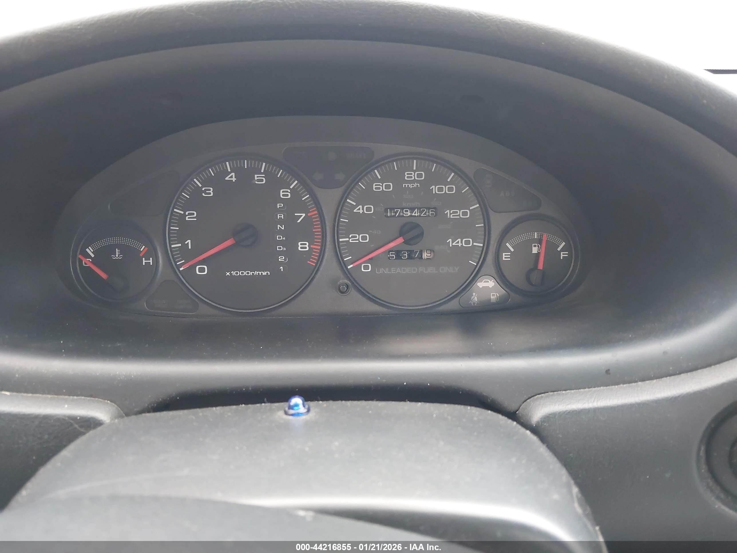 1998 Acura Integra Ls Gray vin: JH4DB7651WS003864