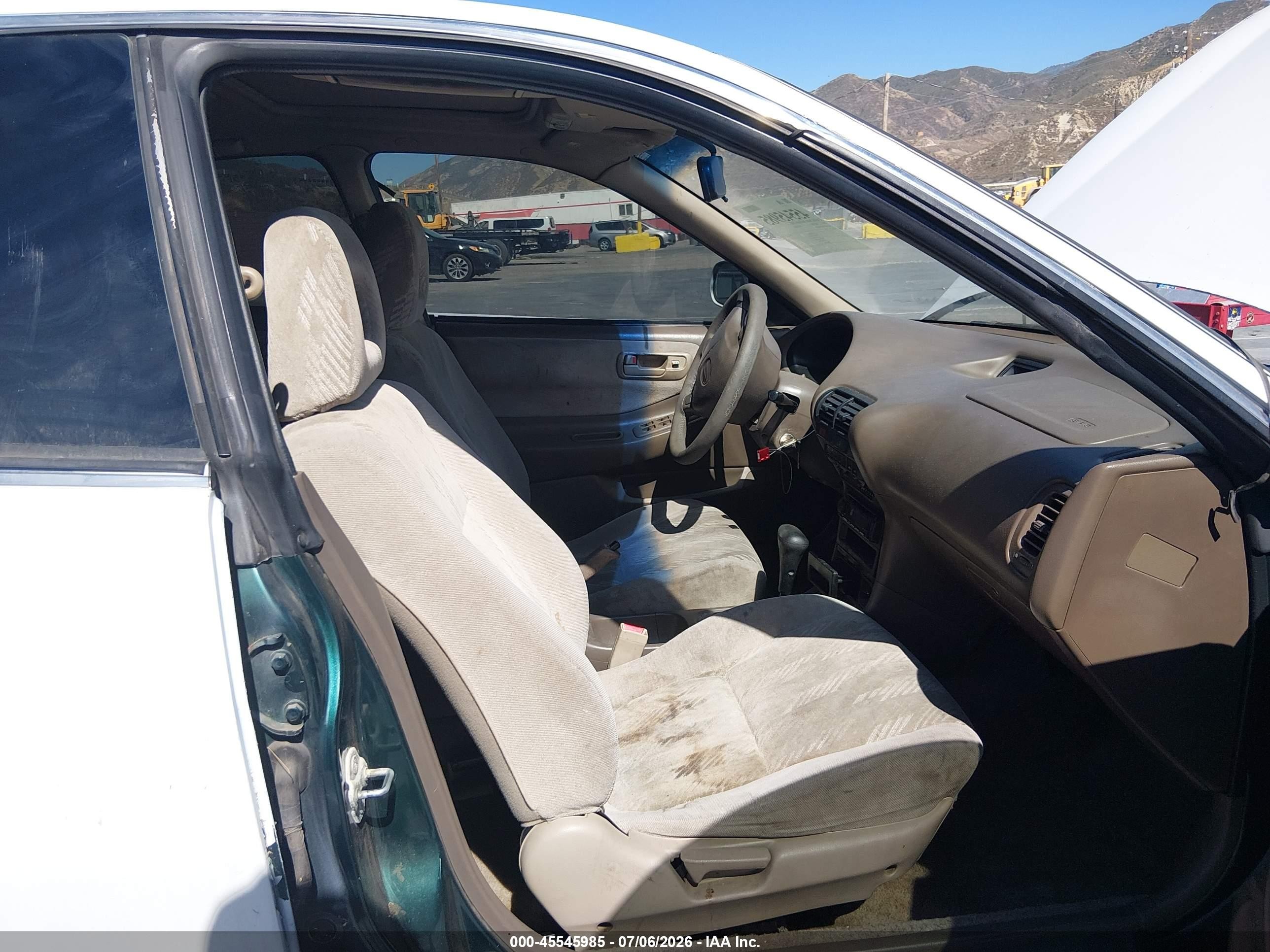 1999 Acura Integra Ls White vin: JH4DB7652XS001879