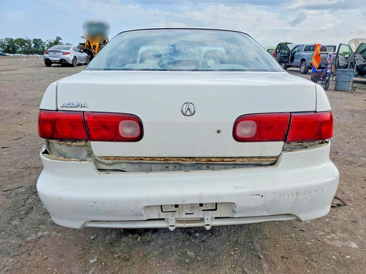 1999 Acura Integra Ls Белый vin: JH4DB7653XS002913