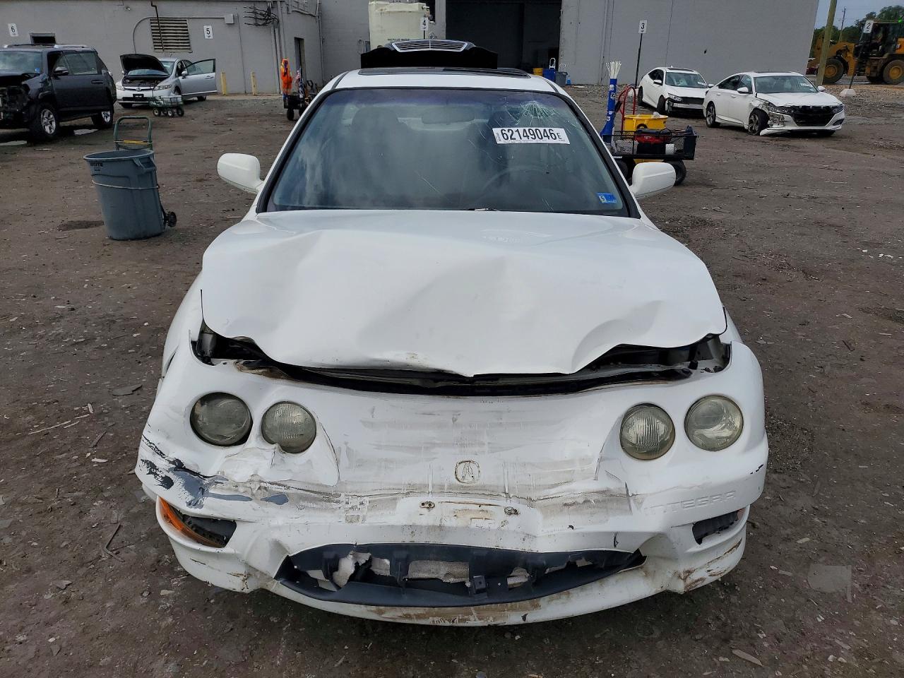 1999 Acura Integra Ls Белый vin: JH4DB7653XS002913