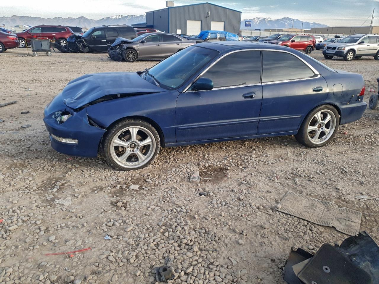 1998 Acura Integra Ls Blue vin: JH4DB7654WS004331