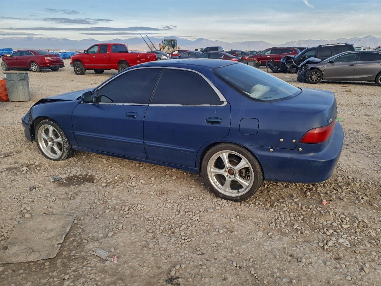 1998 Acura Integra Ls Blue vin: JH4DB7654WS004331