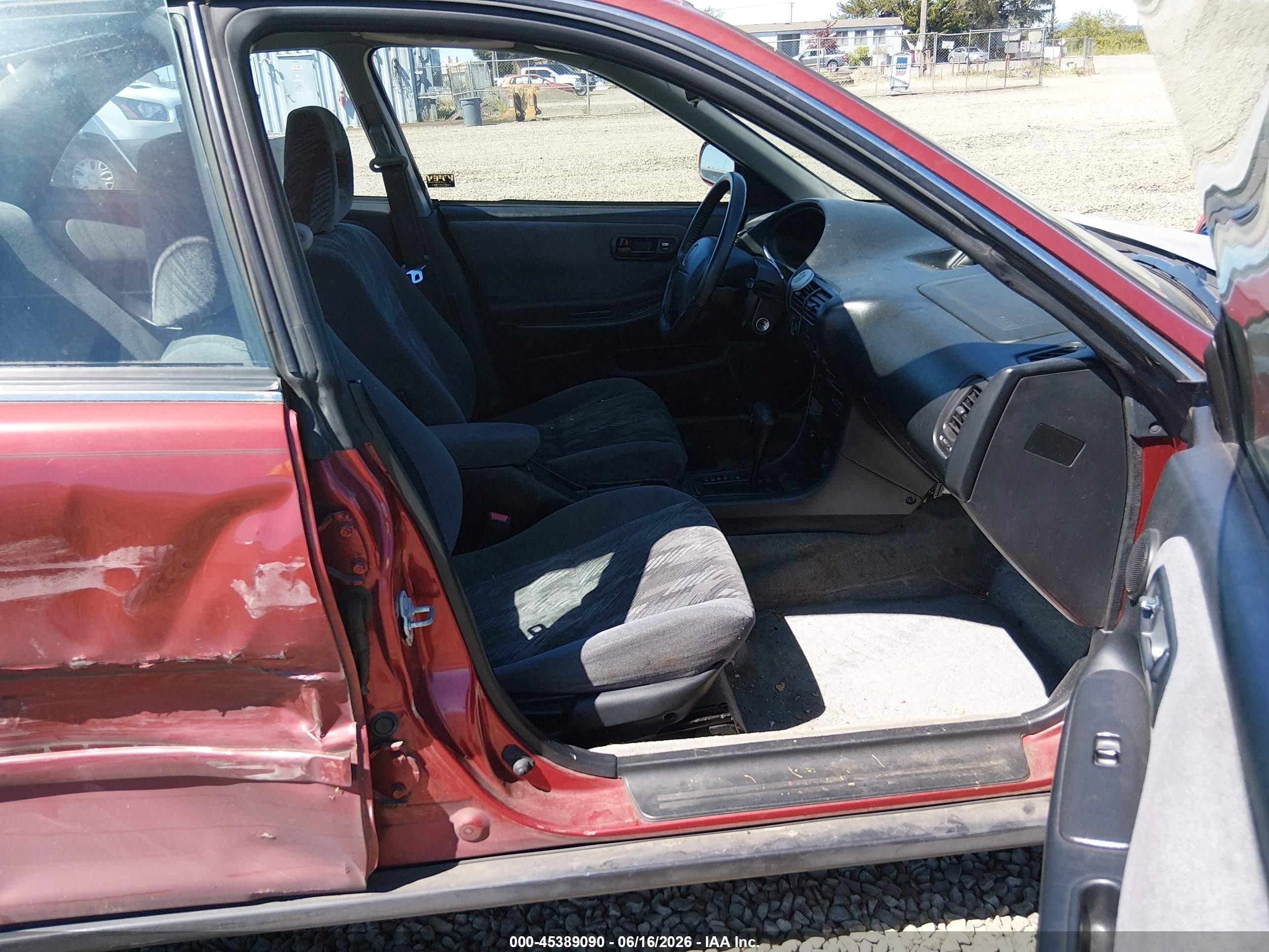 1999 Acura Integra Ls Red vin: JH4DB7654XS002497