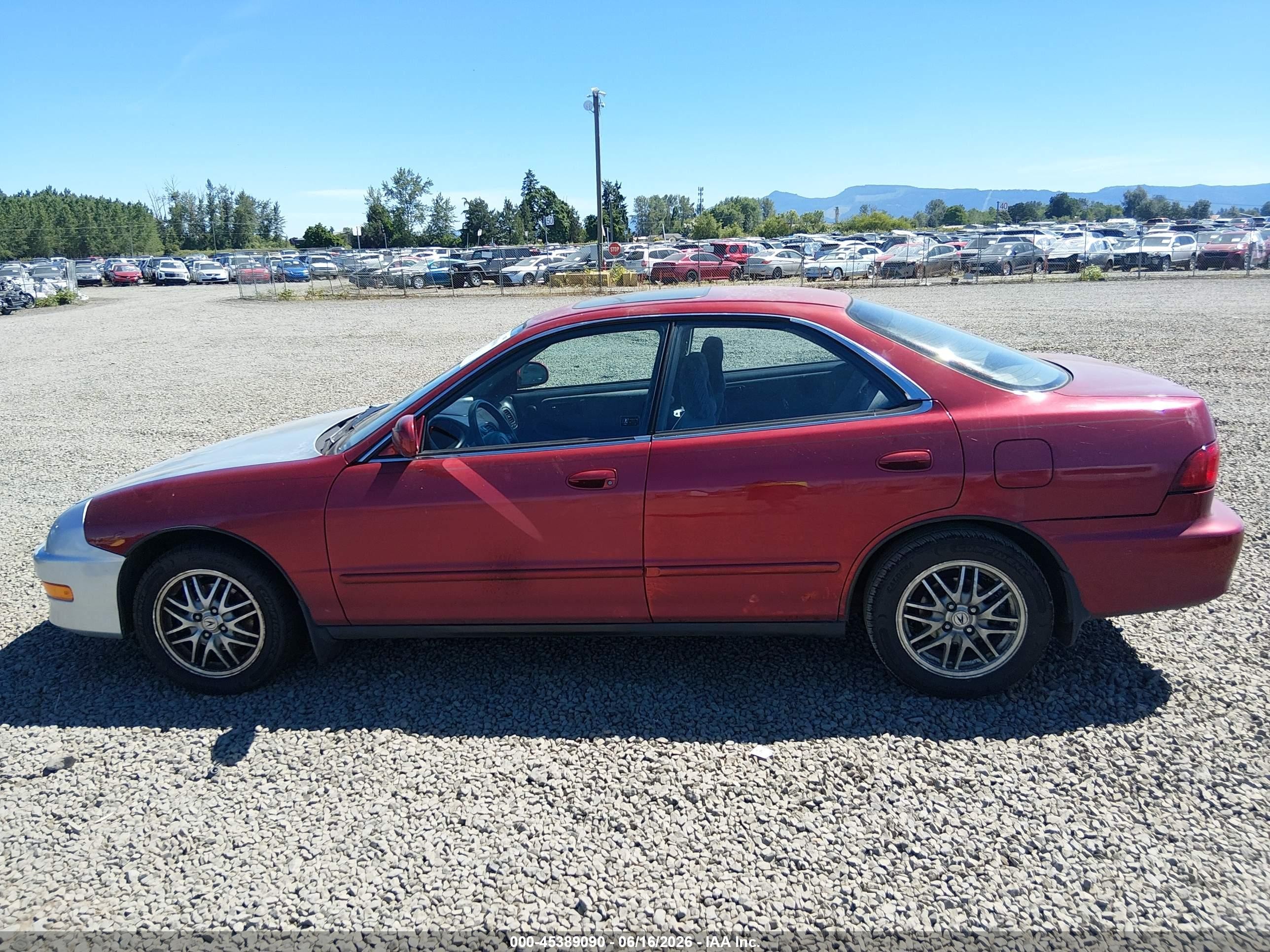 1999 Acura Integra Ls Red vin: JH4DB7654XS002497