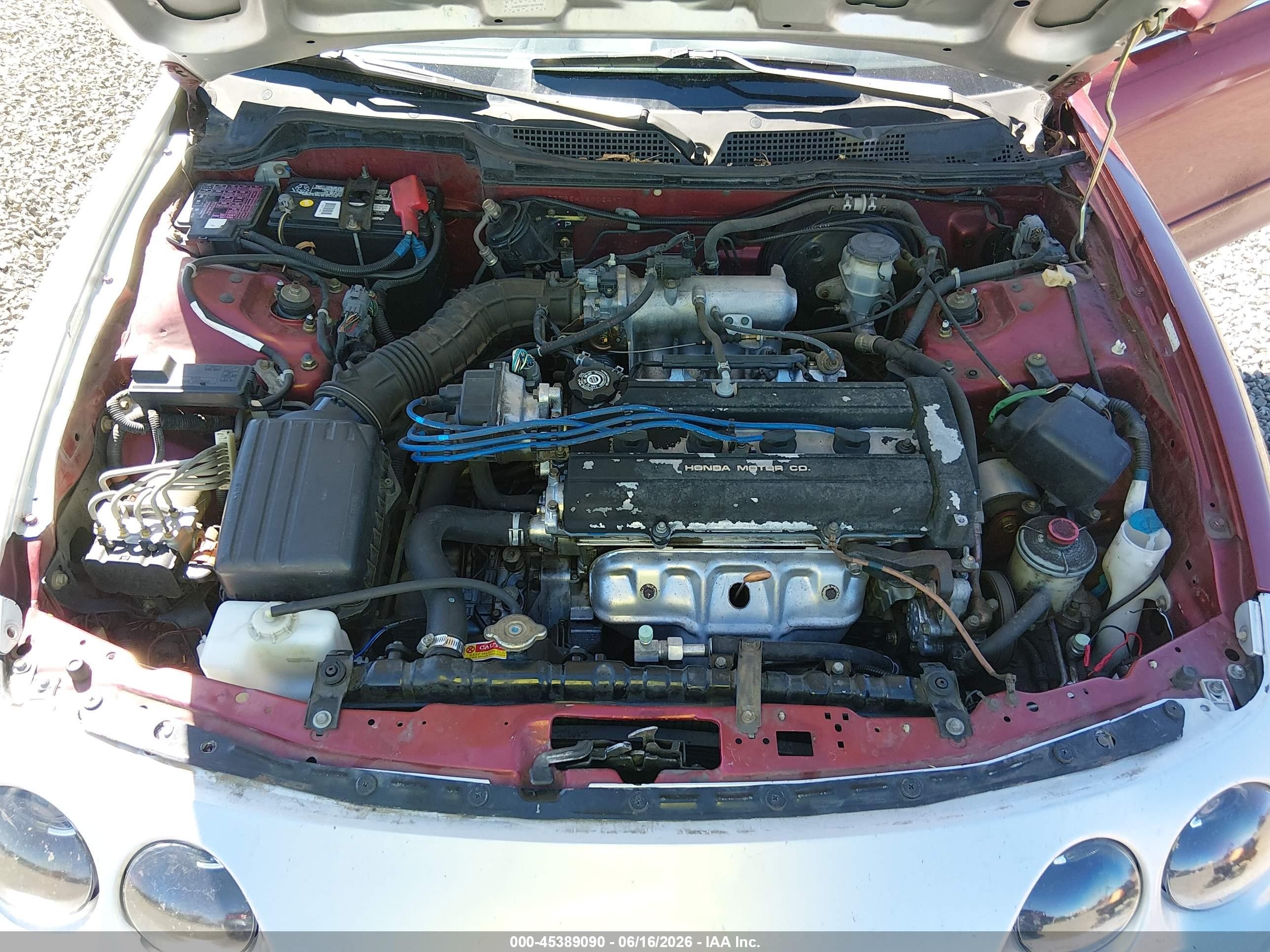 1999 Acura Integra Ls Red vin: JH4DB7654XS002497