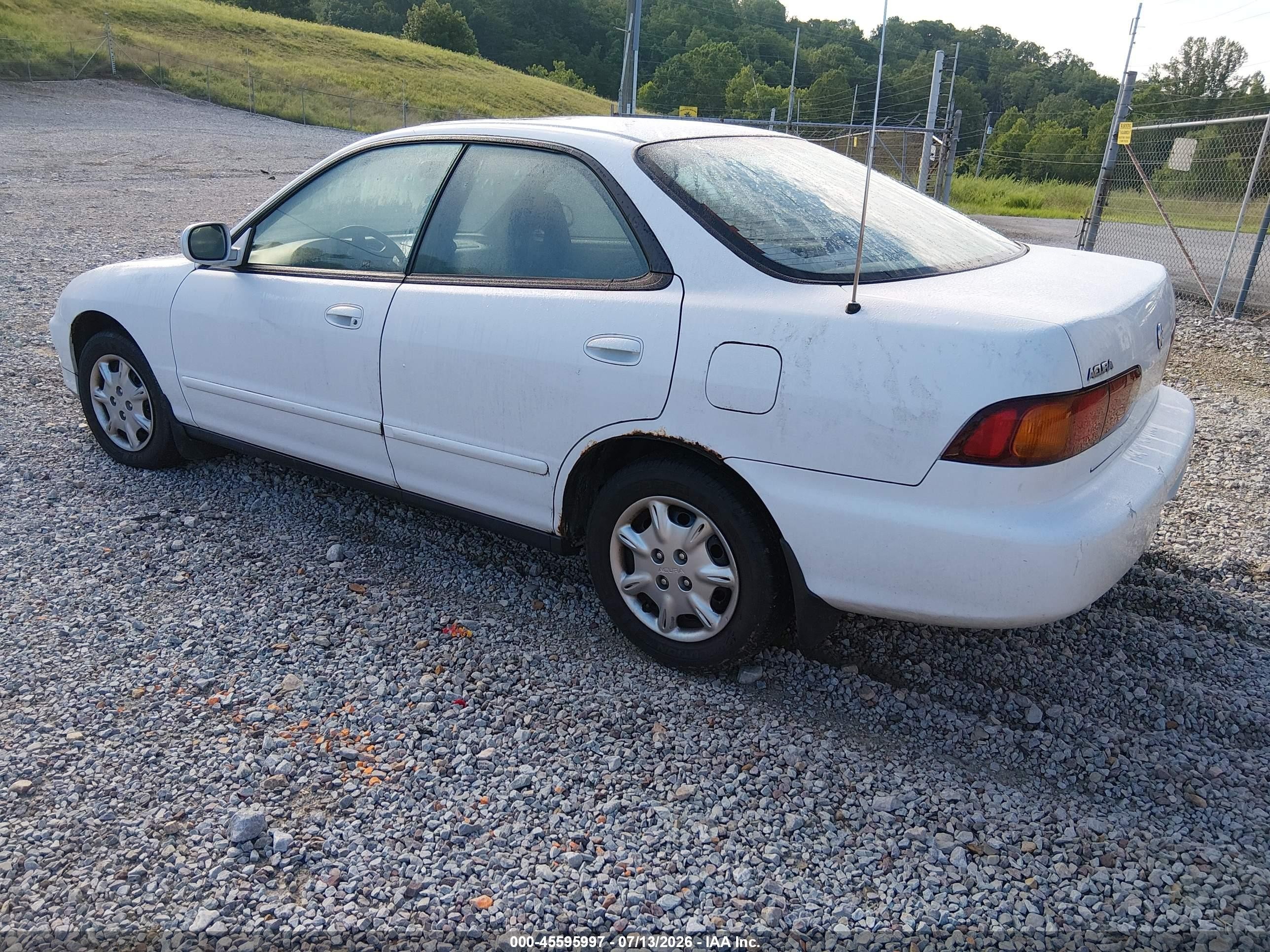 1997 Acura Integra Ls Белый vin: JH4DB7655VS004661
