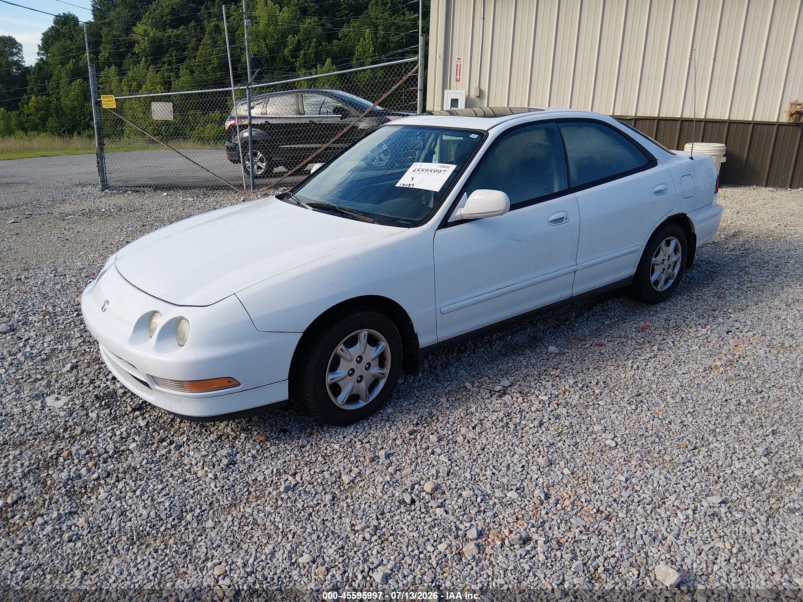 1997 Acura Integra Ls Белый vin: JH4DB7655VS004661