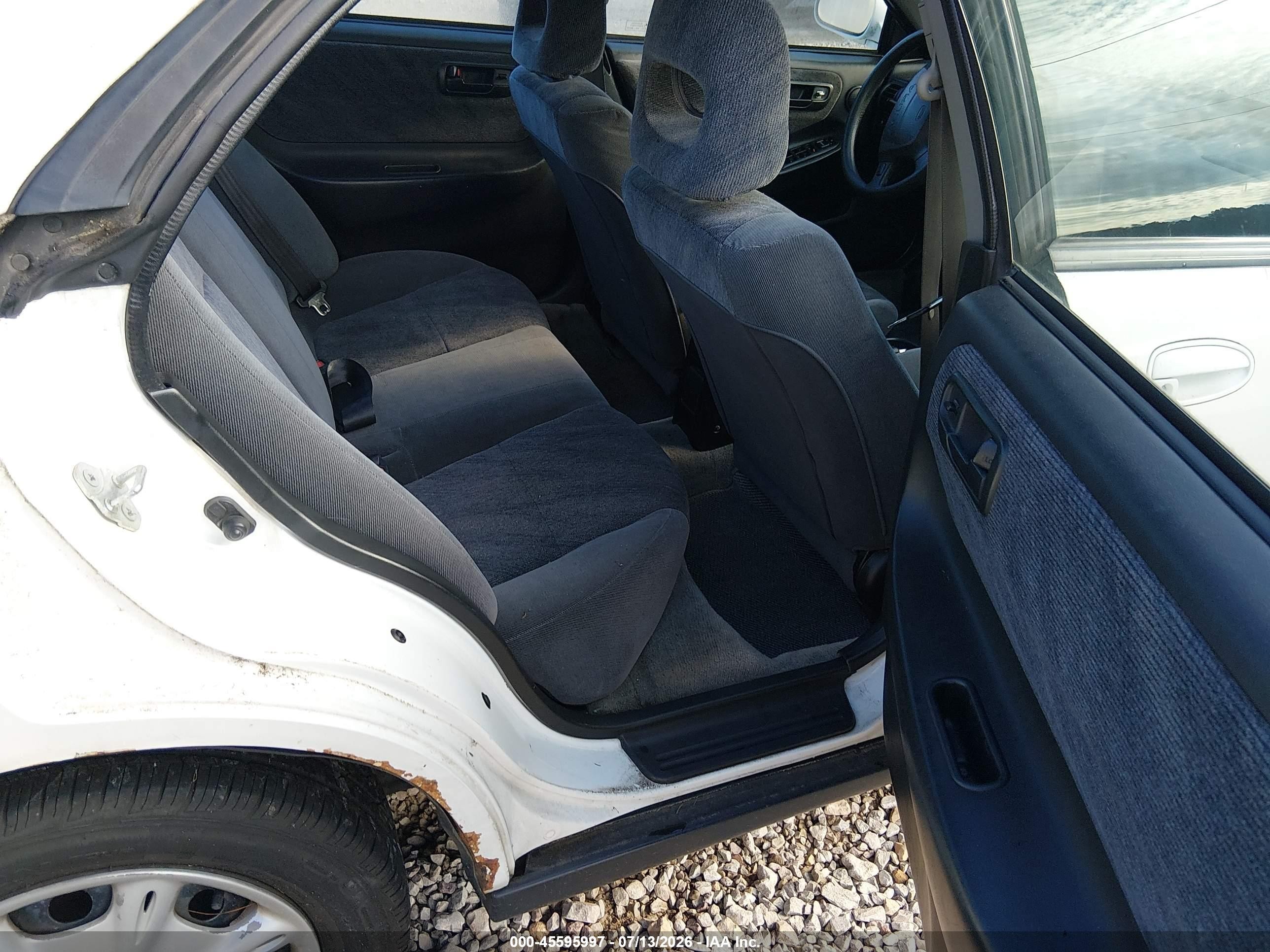 1997 Acura Integra Ls Белый vin: JH4DB7655VS004661