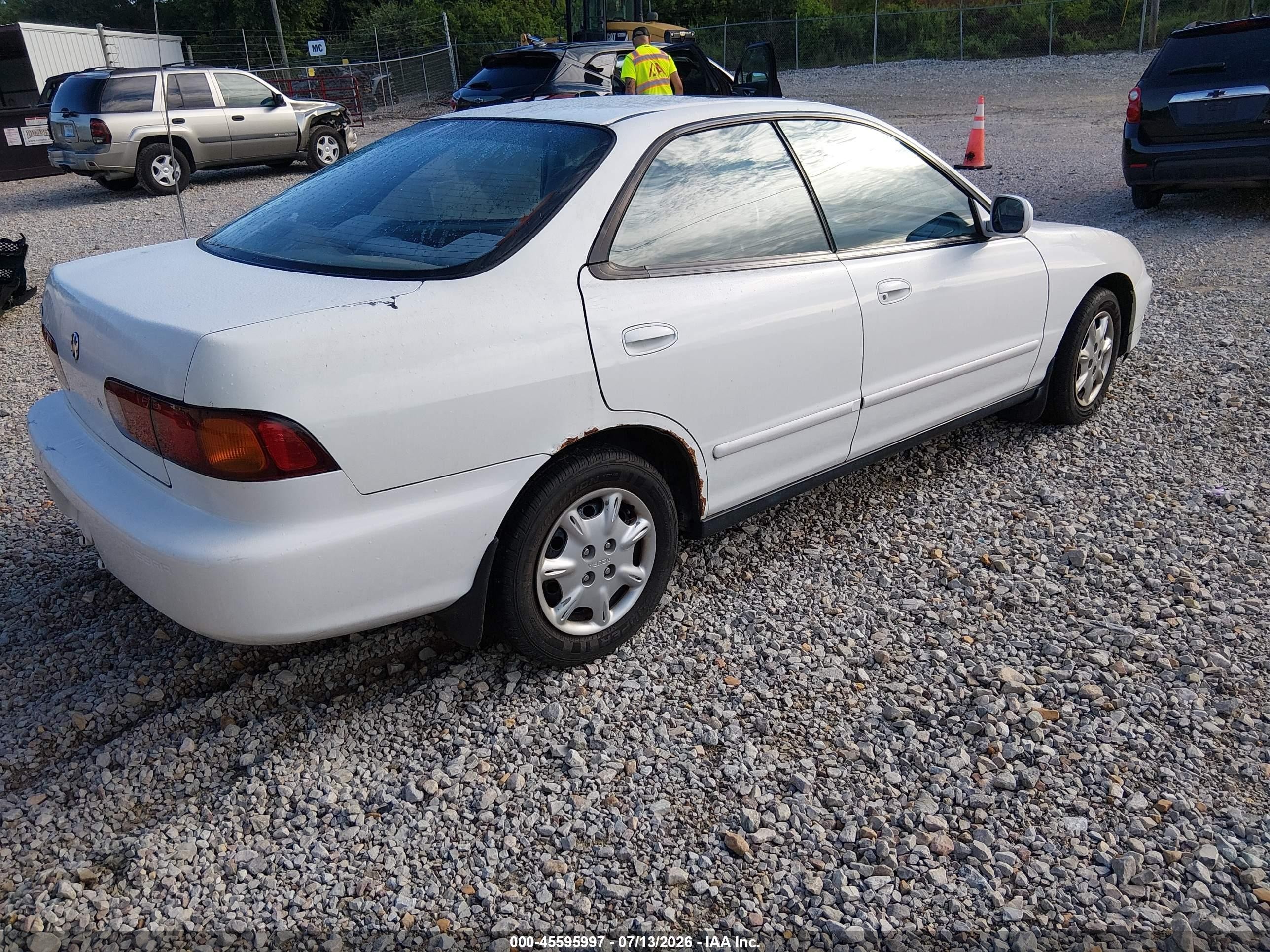 1997 Acura Integra Ls Белый vin: JH4DB7655VS004661