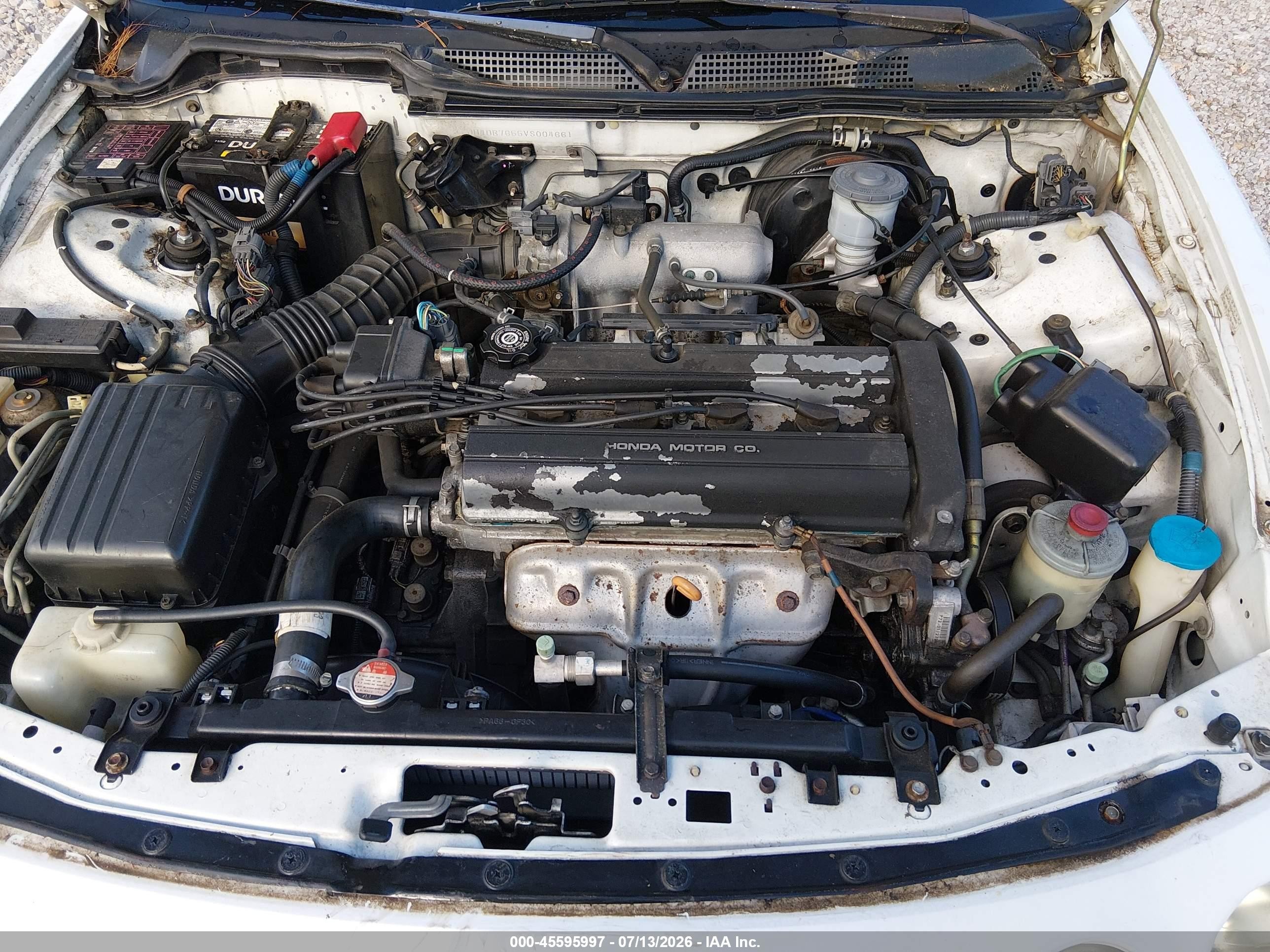 1997 Acura Integra Ls Белый vin: JH4DB7655VS004661