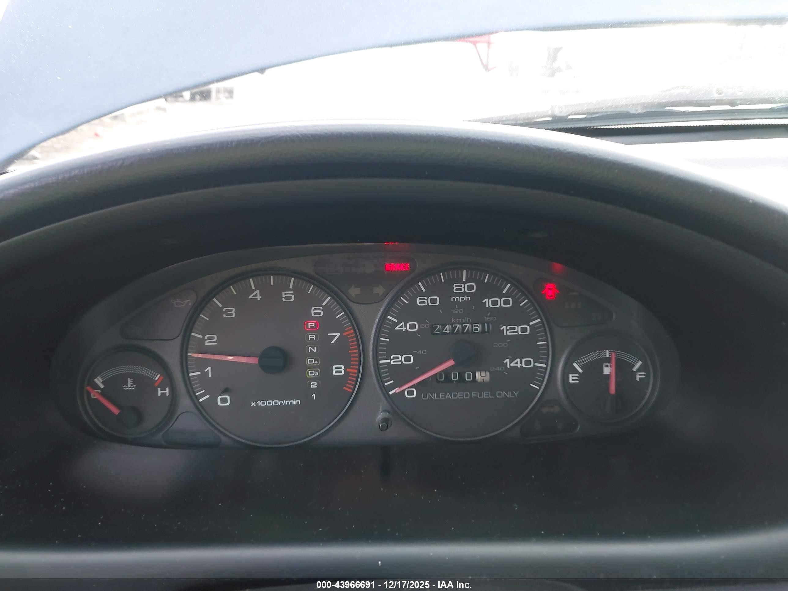 1998 Acura Integra Ls Blue vin: JH4DB7657WS000161