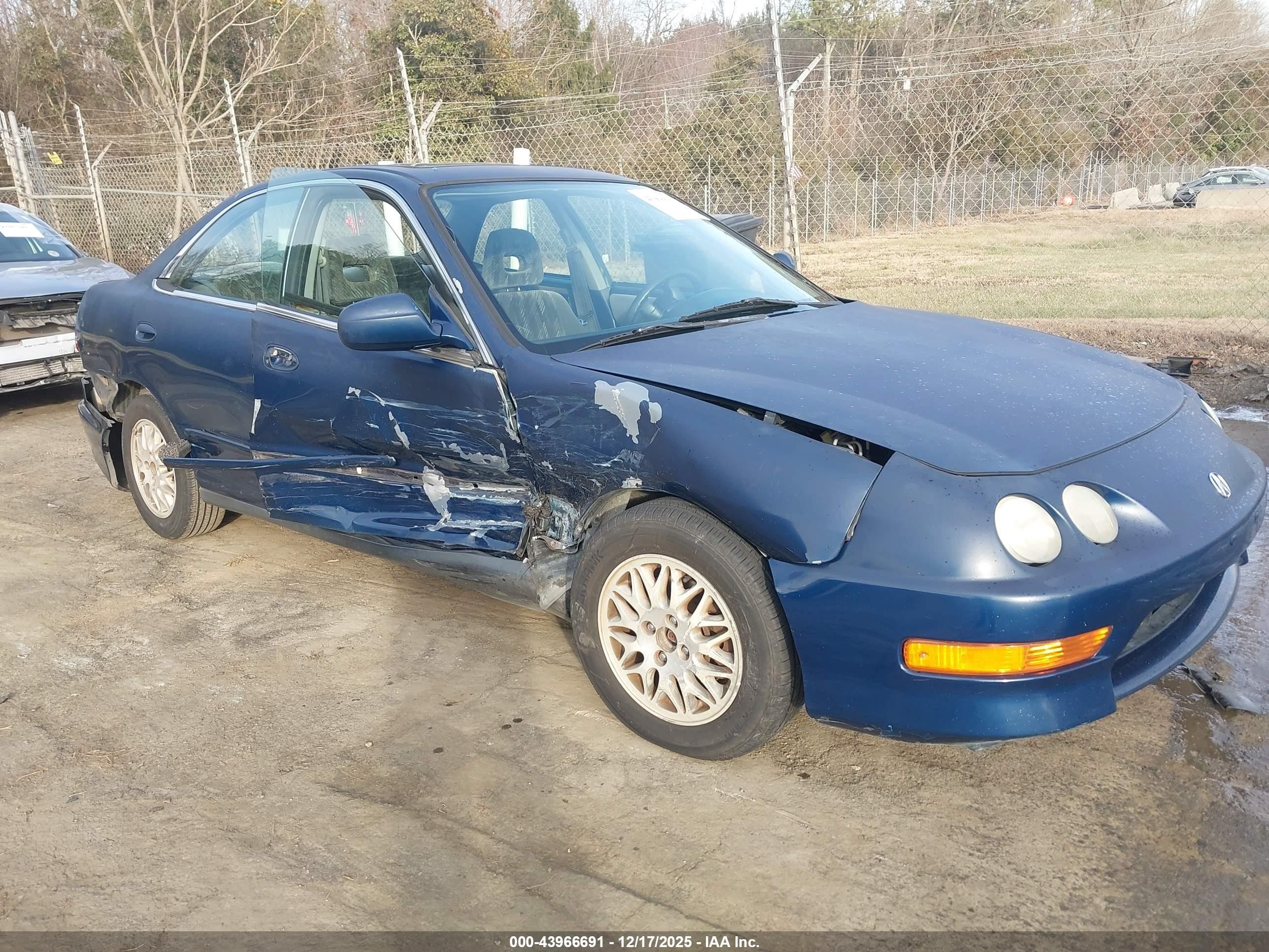 1998 Acura Integra Ls Blue vin: JH4DB7657WS000161
