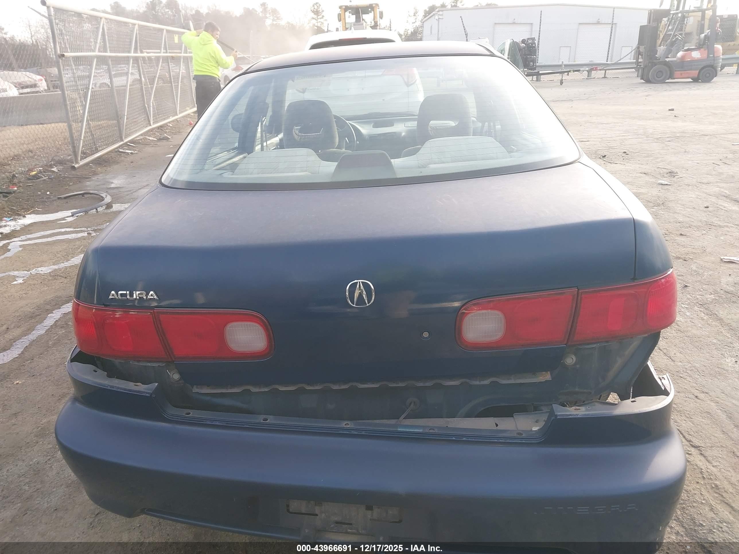 1998 Acura Integra Ls Blue vin: JH4DB7657WS000161