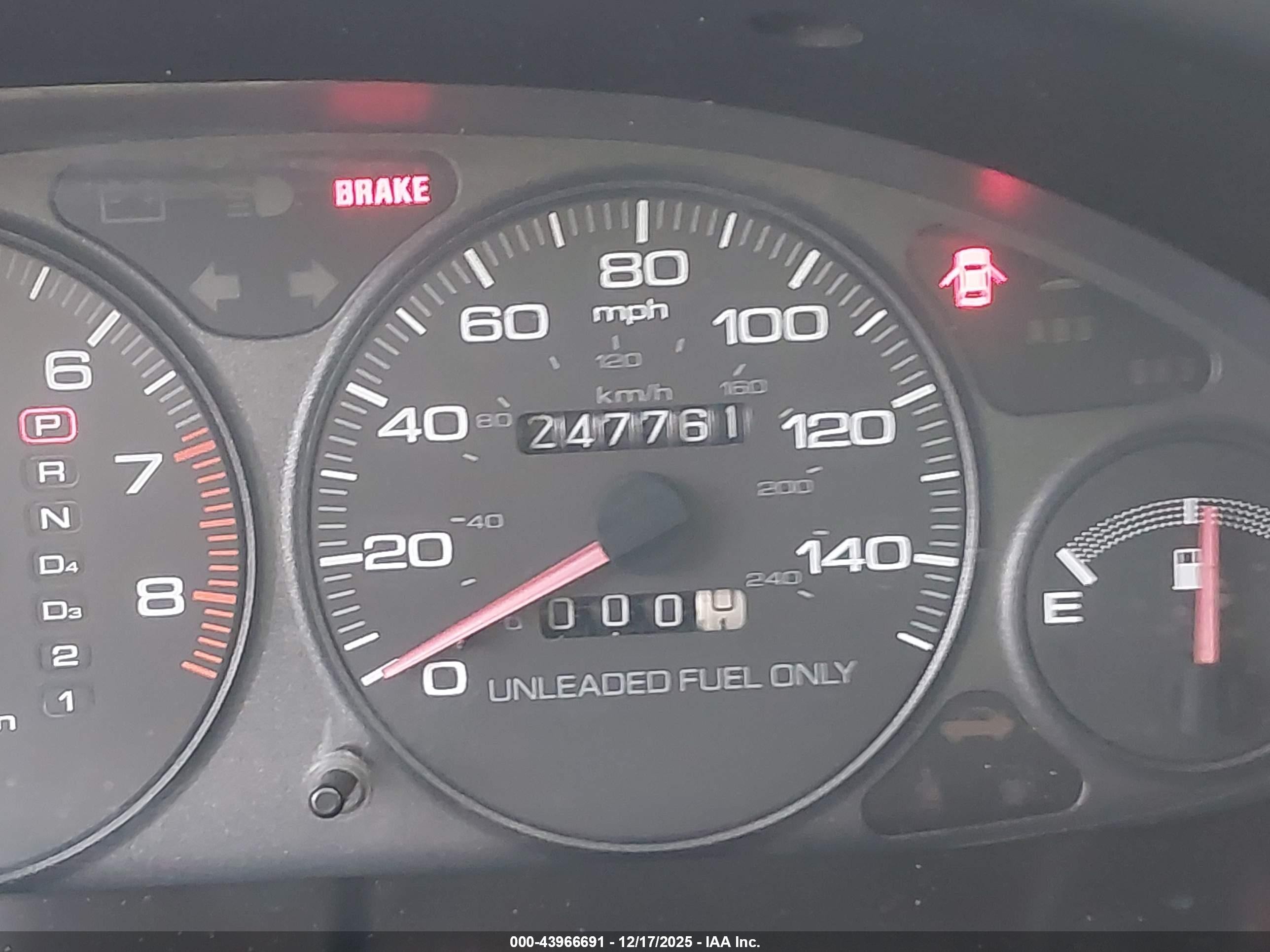 1998 Acura Integra Ls Blue vin: JH4DB7657WS000161
