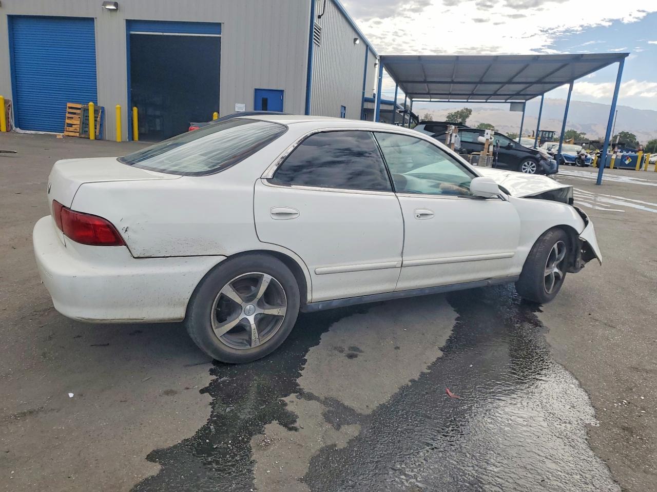 1999 Acura Integra Ls White vin: JH4DB7657XS000890