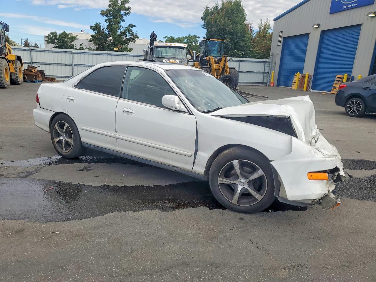1999 Acura Integra Ls White vin: JH4DB7657XS000890