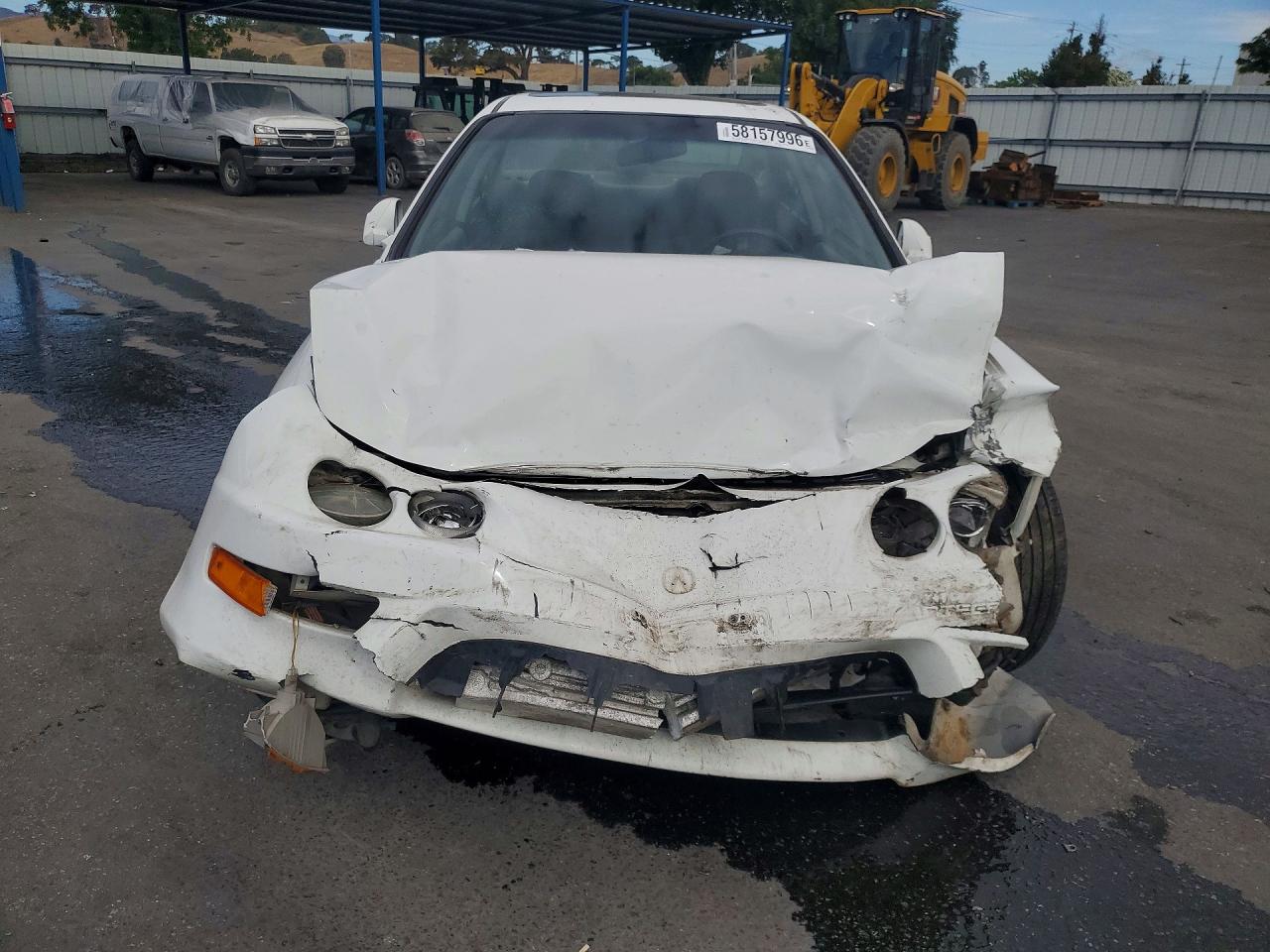 1999 Acura Integra Ls White vin: JH4DB7657XS000890