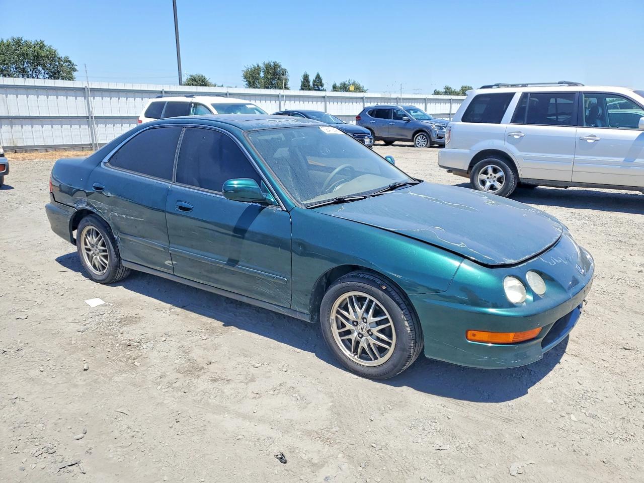 1999 Acura Integra Ls Зеленый vin: JH4DB7657XS004521
