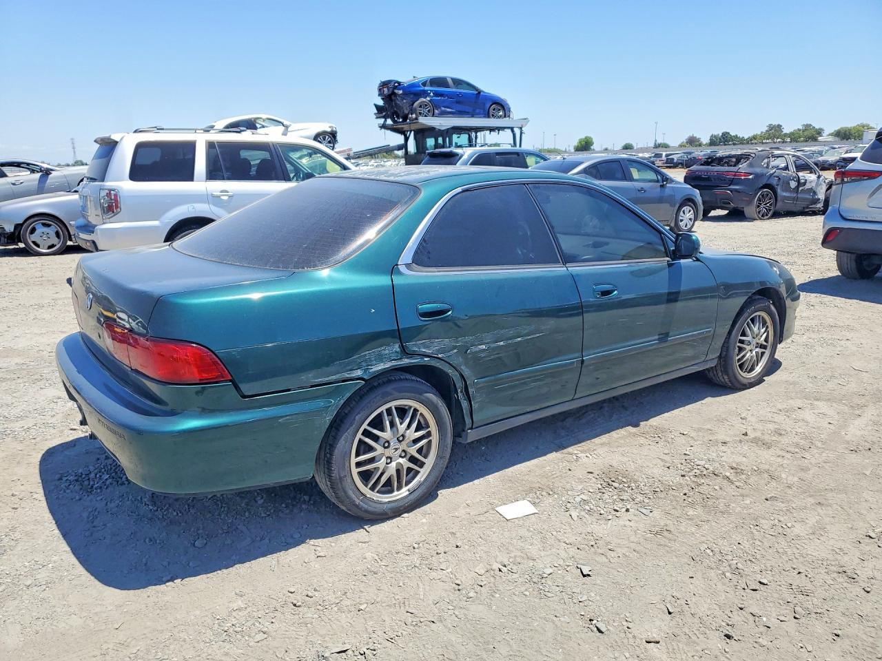 1999 Acura Integra Ls Зеленый vin: JH4DB7657XS004521