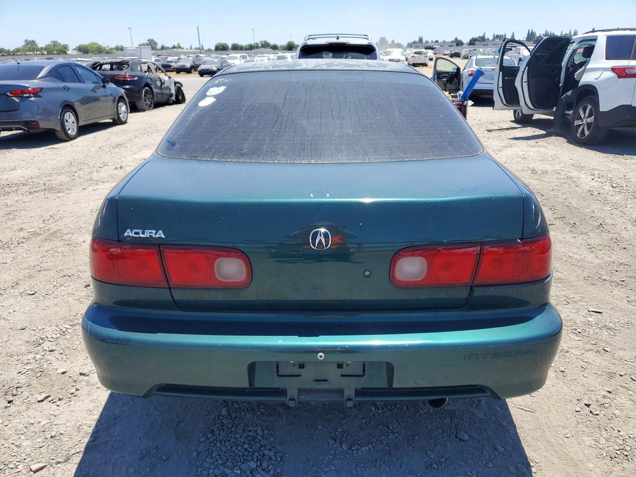 1999 Acura Integra Ls Зеленый vin: JH4DB7657XS004521