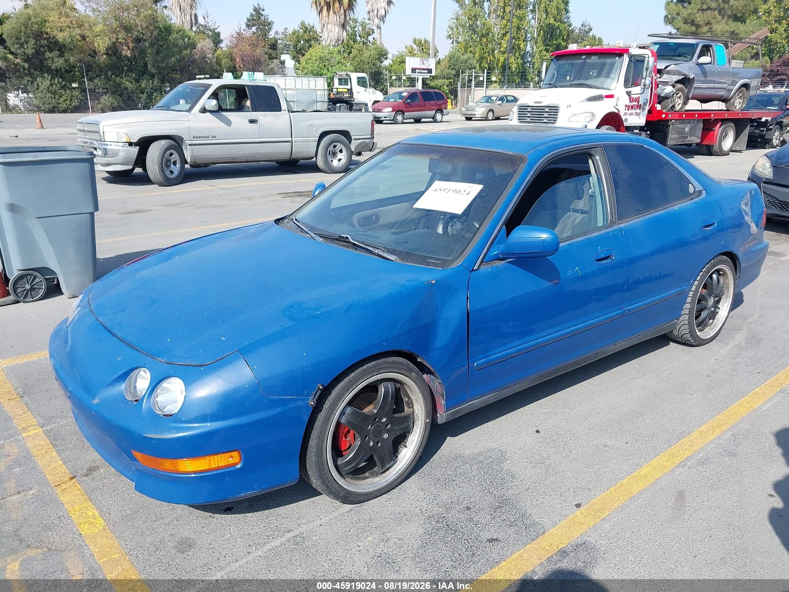 1999 Acura Integra Ls Blue vin: JH4DB7659XS003659