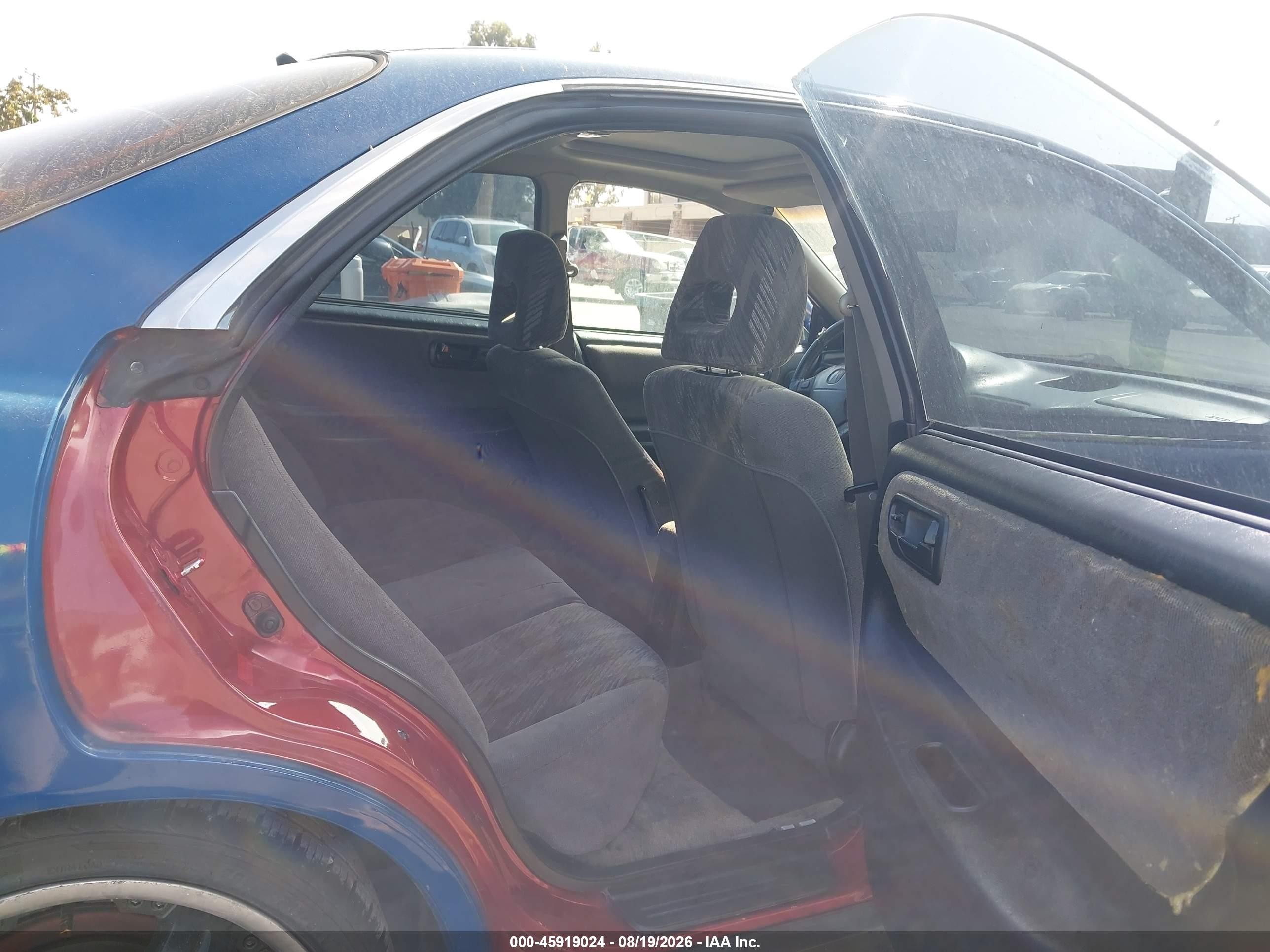 1999 Acura Integra Ls Blue vin: JH4DB7659XS003659