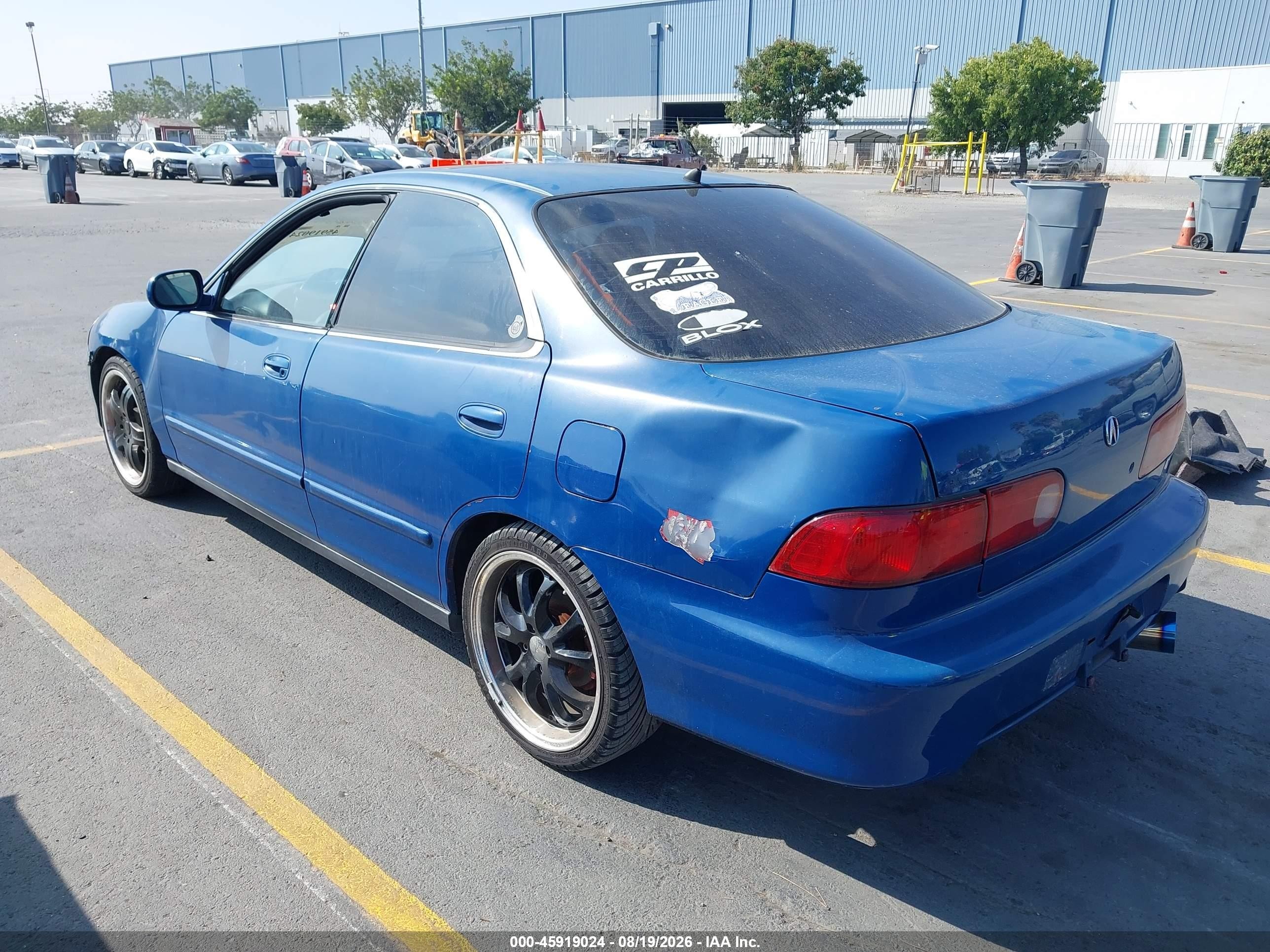 1999 Acura Integra Ls Blue vin: JH4DB7659XS003659