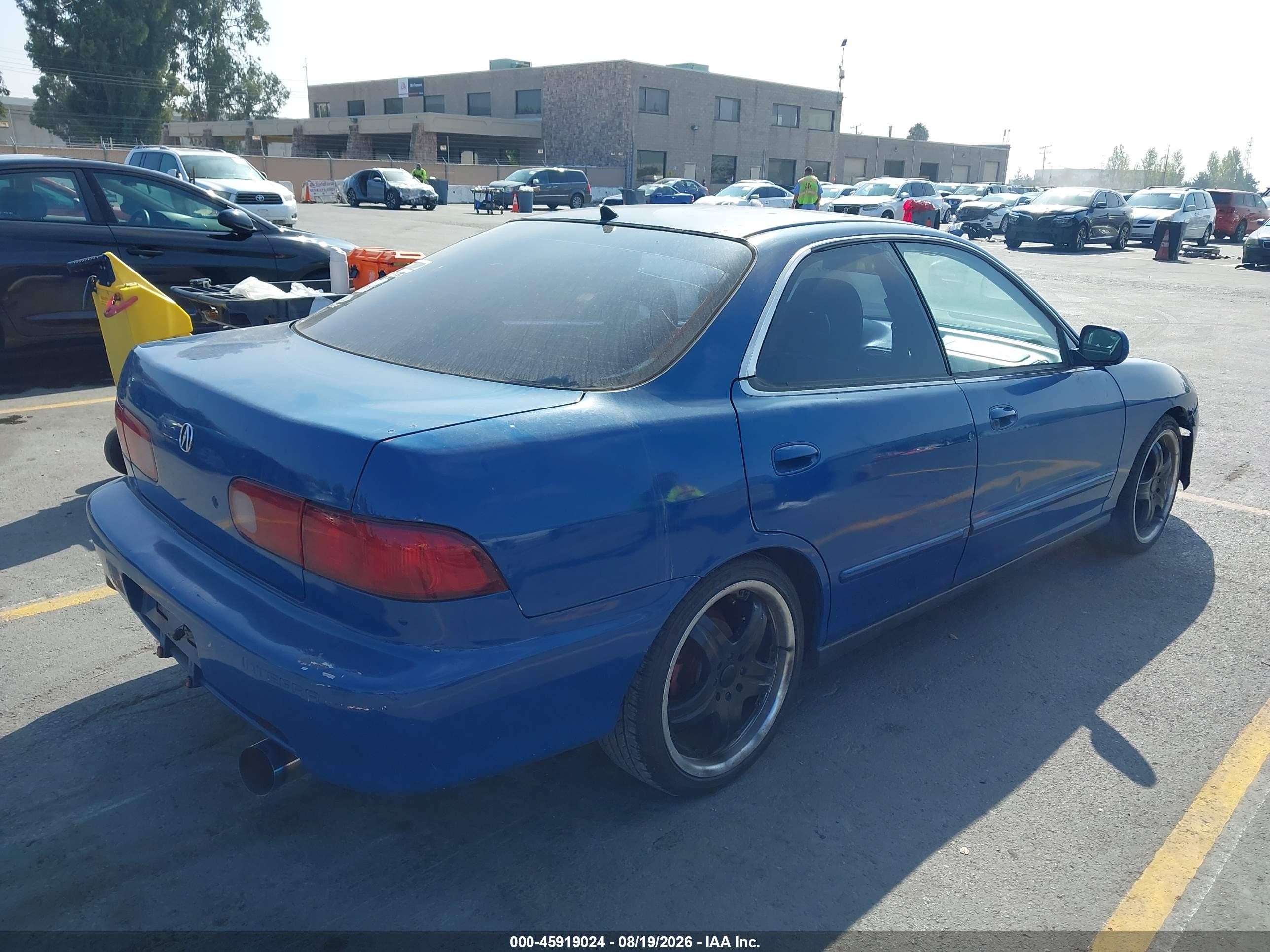1999 Acura Integra Ls Blue vin: JH4DB7659XS003659